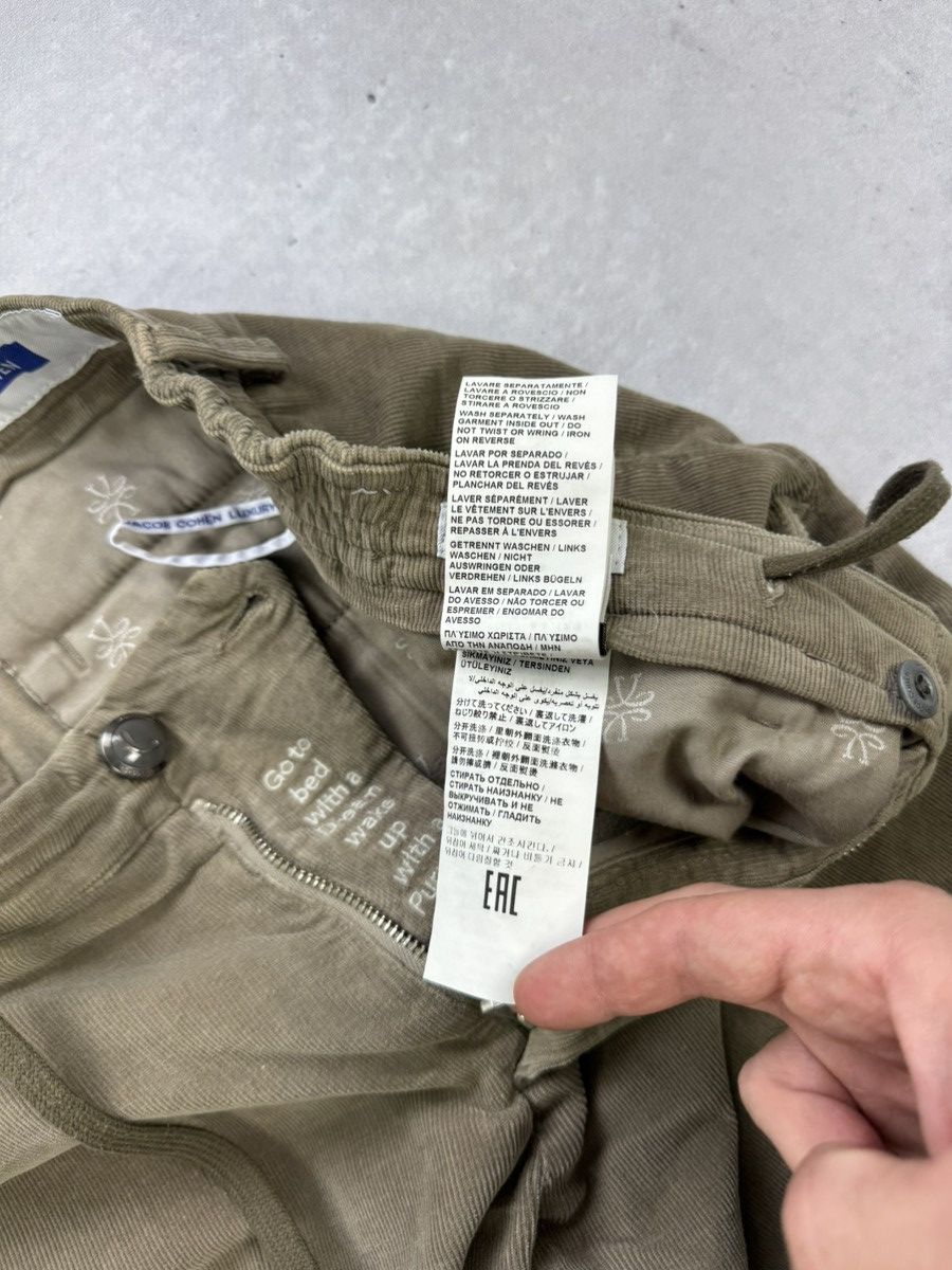 Jacob Cohen Jacob Cohen Beige Corduroy Chino Pants Size US 35 - 13 Thumbnail