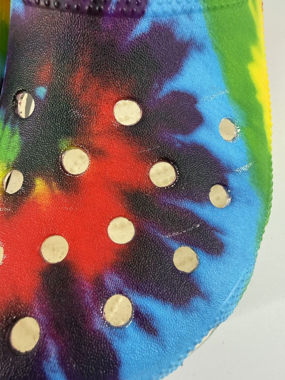 Crocs Crocs Classic Tie-Dye Clogs Shoes Men’s Size 5 W 7 Rainbow Size US 7 / IT 37 - 5 Thumbnail