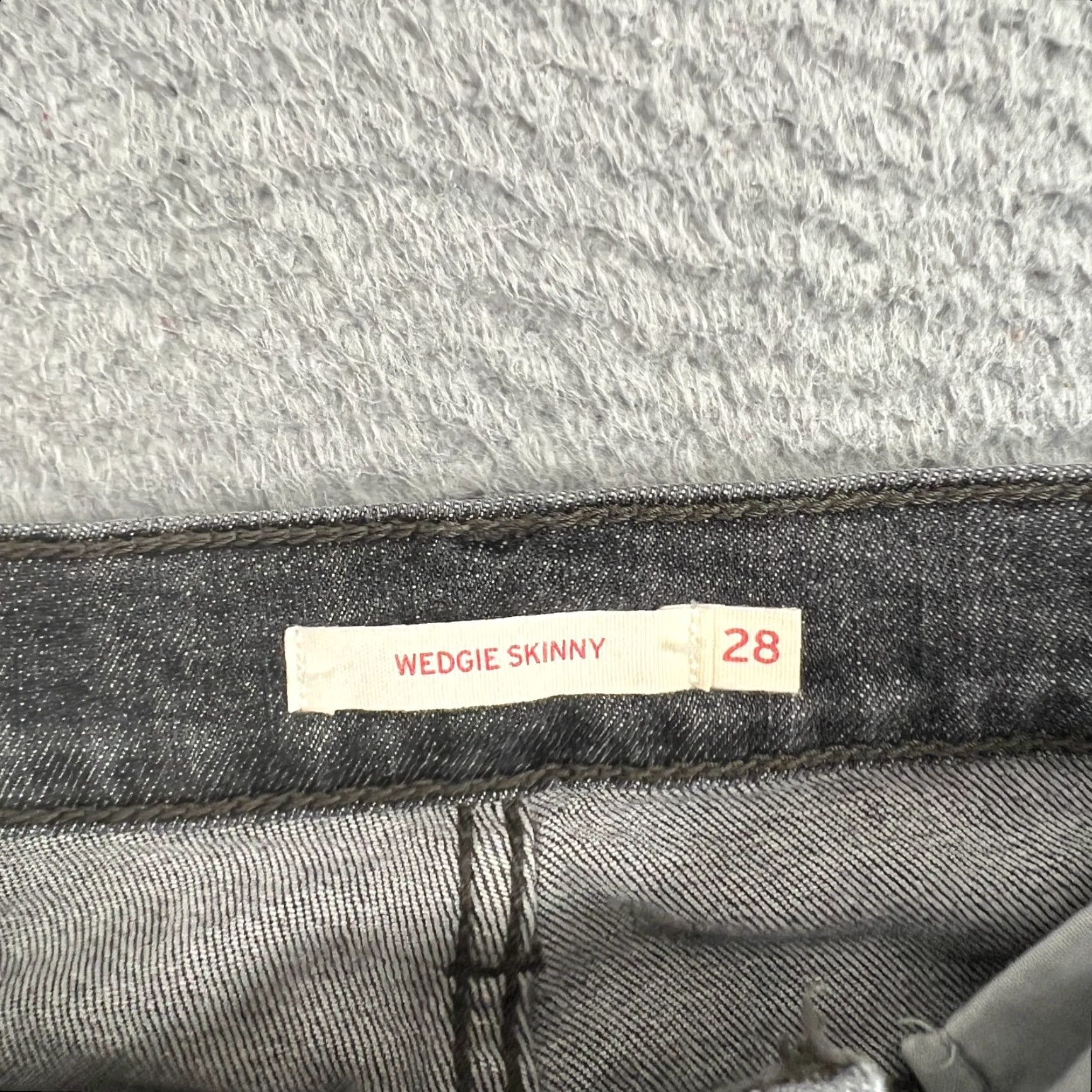 Levi's VINTAGE Levi's Jeans Womens Black 28 Skinny Stretch Denim Cotton Blend Modern Classic Size 28" / US 6 / IT 42 - 6 Thumbnail