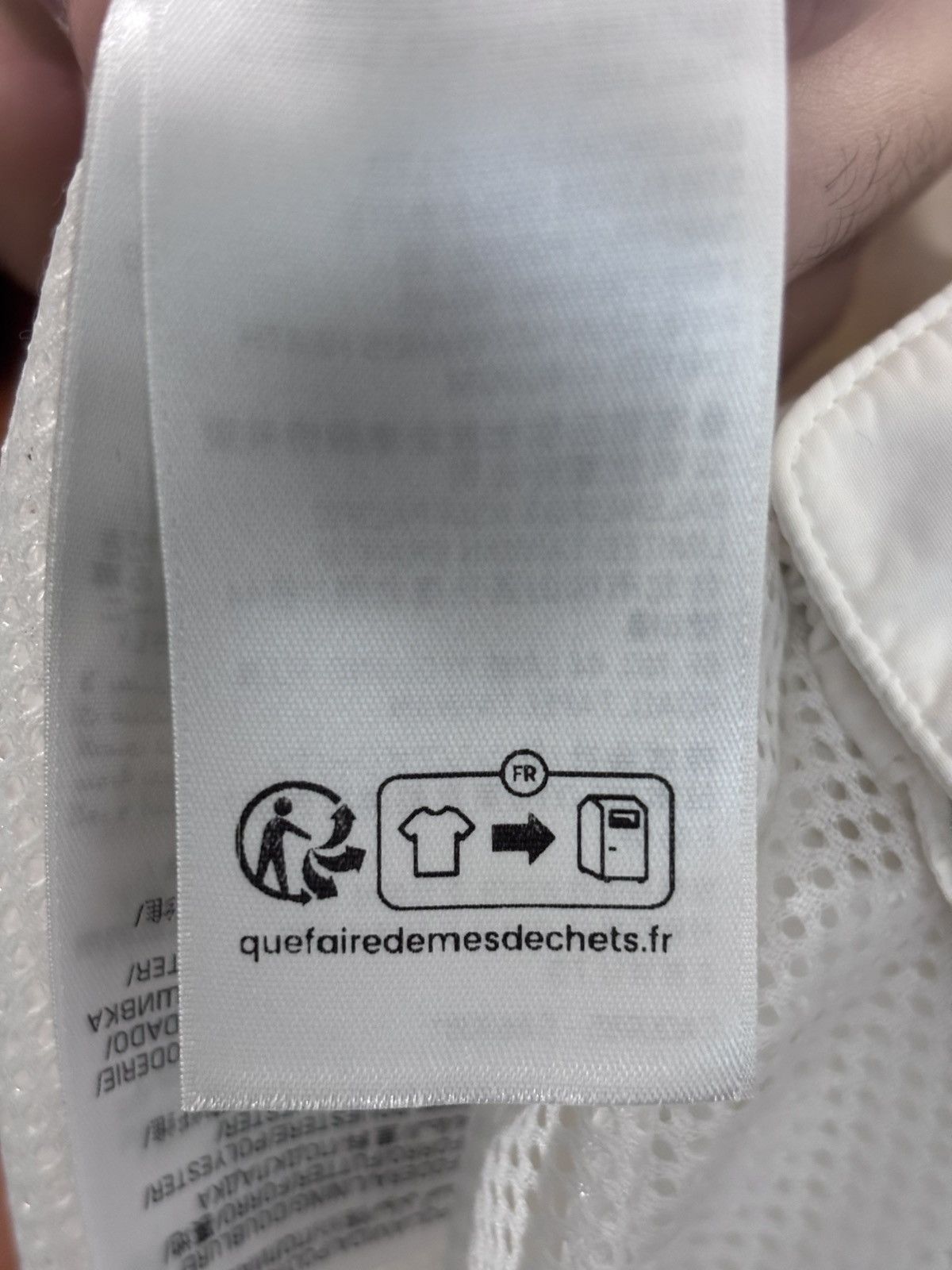 Balenciaga Balenciaga Logo-Embroidered White Jacket Size US XS / EU 42 / 0 - 12 Thumbnail