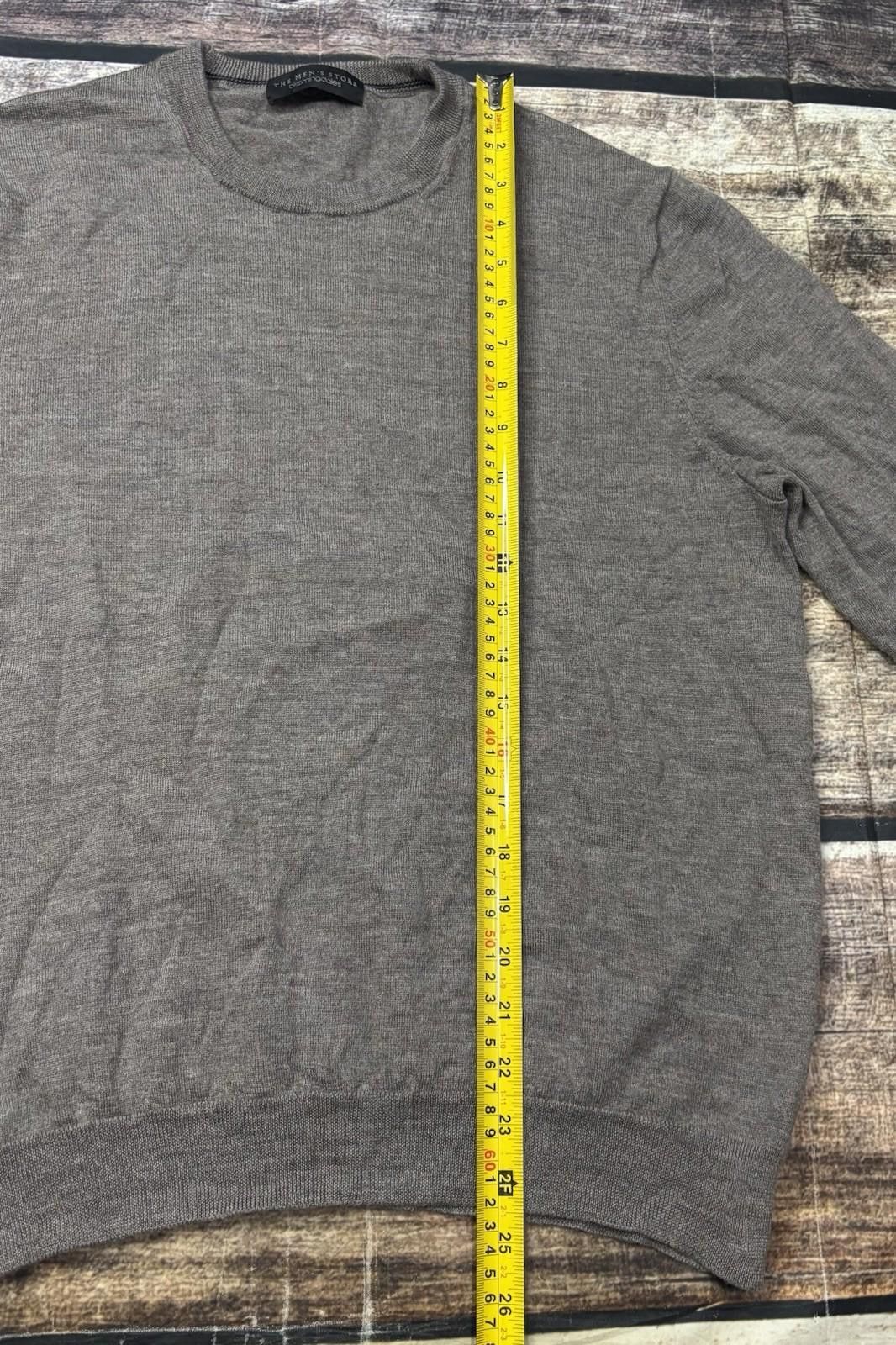 Bloomingdale's The Mens Store Bloomingdales Sweater Mens Medium Merino Wool Size US M / EU 48-50 / 2 - 8 Thumbnail