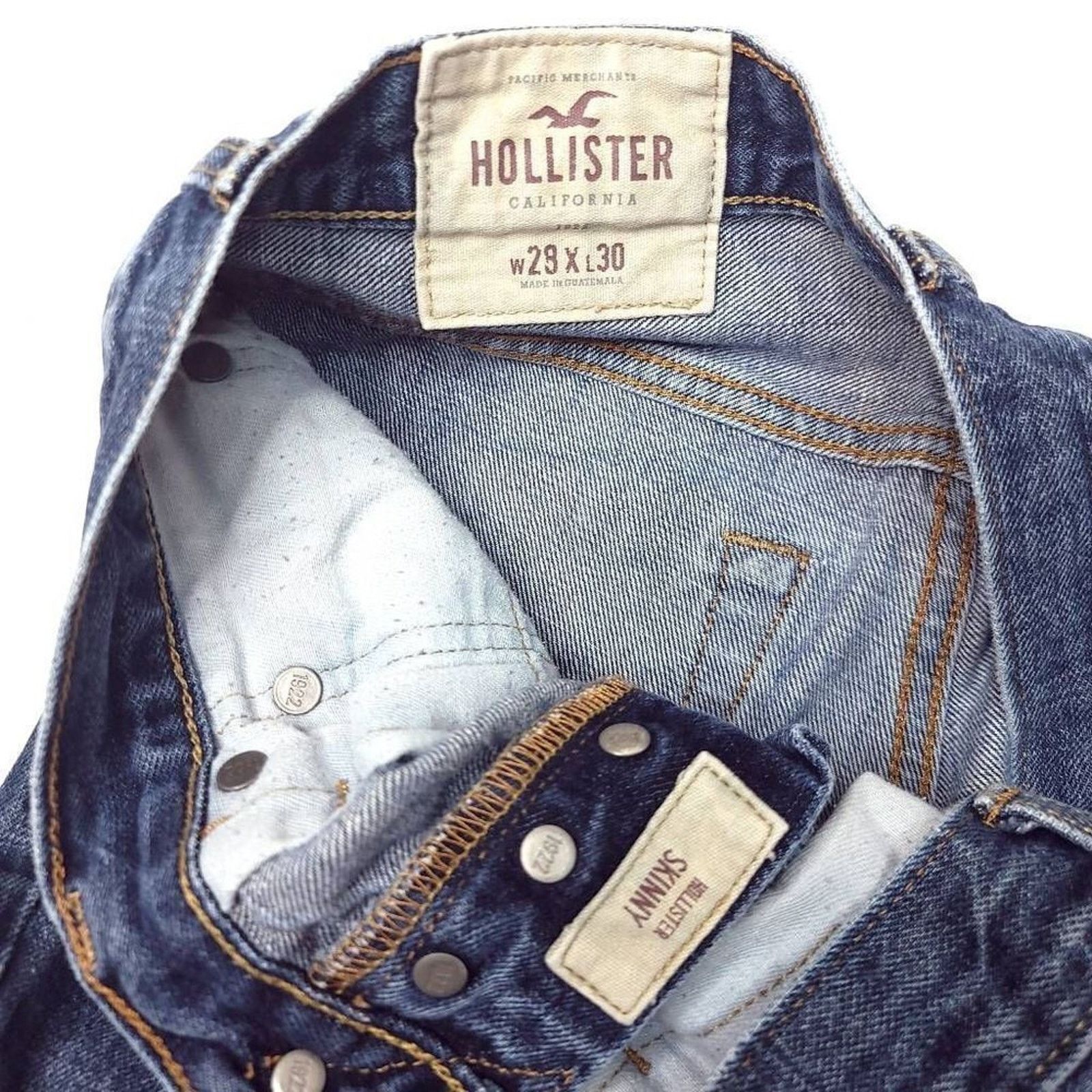 Hollister Y2K Hollister Jeans Skinny Mens 28x30 100% Cotton Blue Size US 28 / EU 44 - 3 Thumbnail