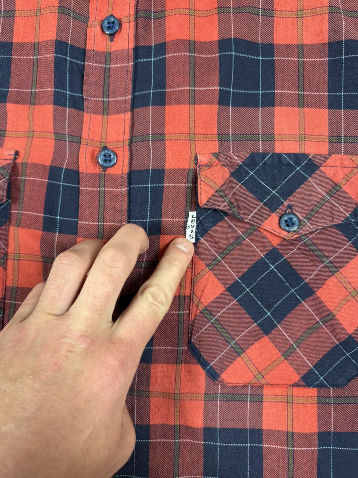 Levi's VTG Levi's 2000s Cowboy Plaid Tank Top Shirt Size XL Y2K Size US XL / EU 56 / 4 - 4 Thumbnail