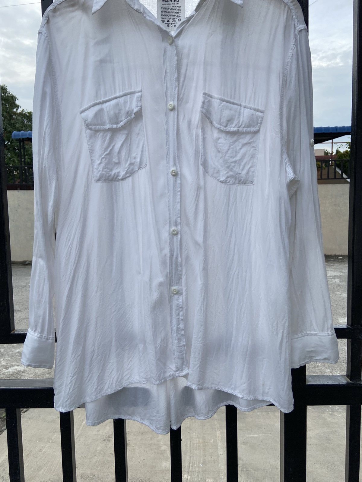If Six Was Nine × Japanese Brand × Le Grande Bleu (L.G.B.) Japanes Brand Goa Company Double Pocket Long Shirt Size M / US 6-8 / IT 42-44 - 3 Thumbnail