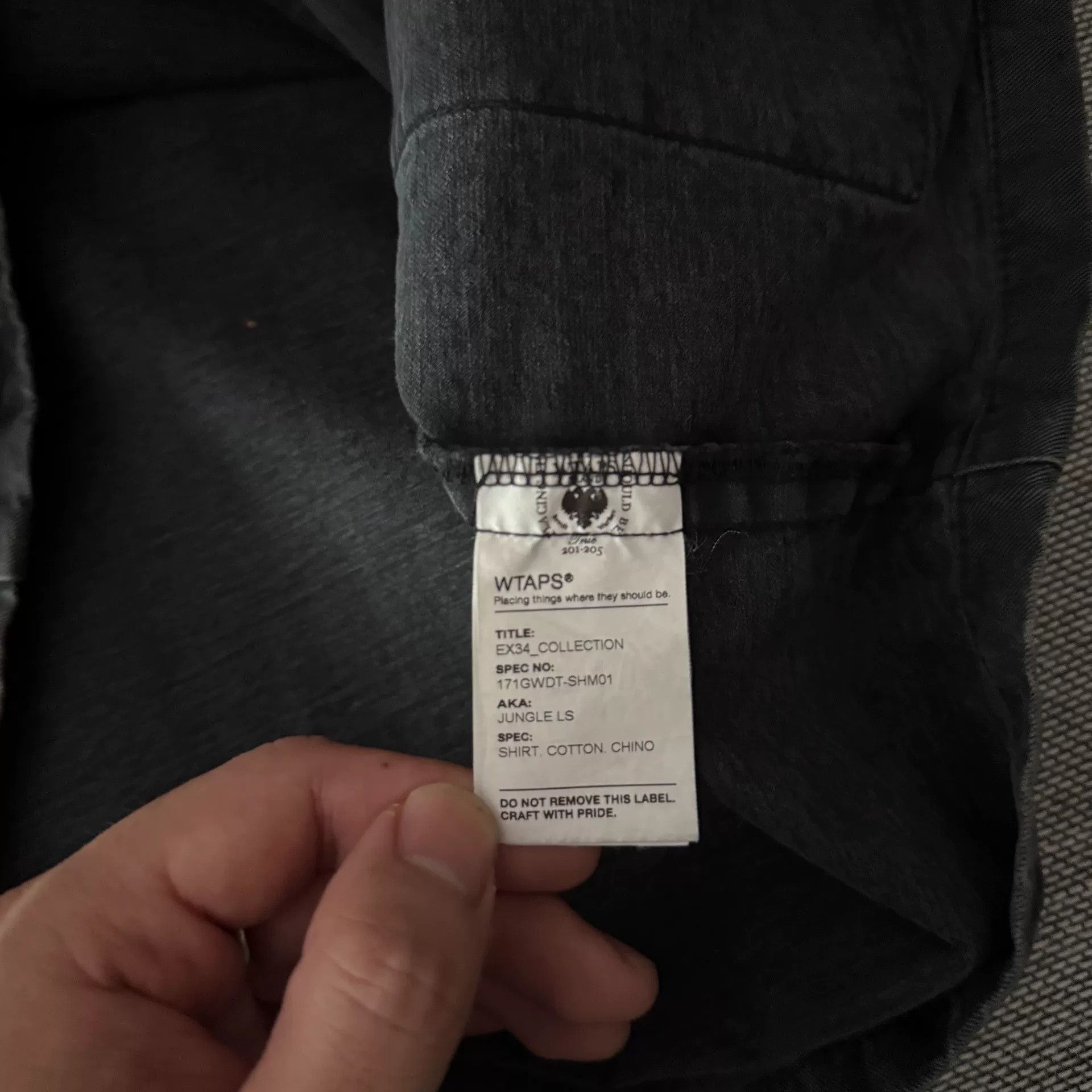 Wtaps Wtaps 17ss Jungle Washed Four-Pocket Jacket Size US L / EU 52-54 / 3 - 8 Thumbnail