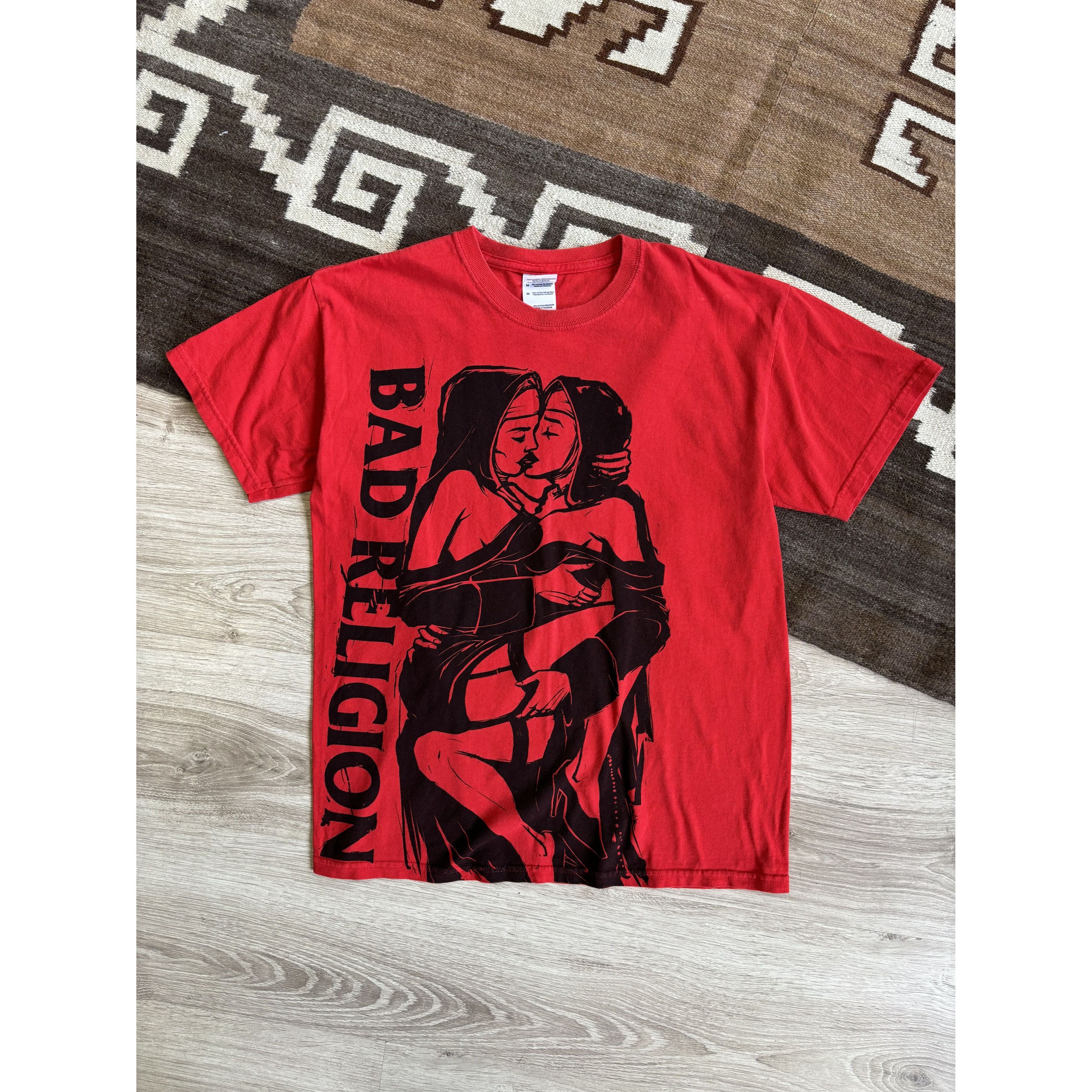 Band Tees Bad Religion Kissing T Shirt 4742AC Size US M / EU 48-50 / 2 - 1 Thumbnail