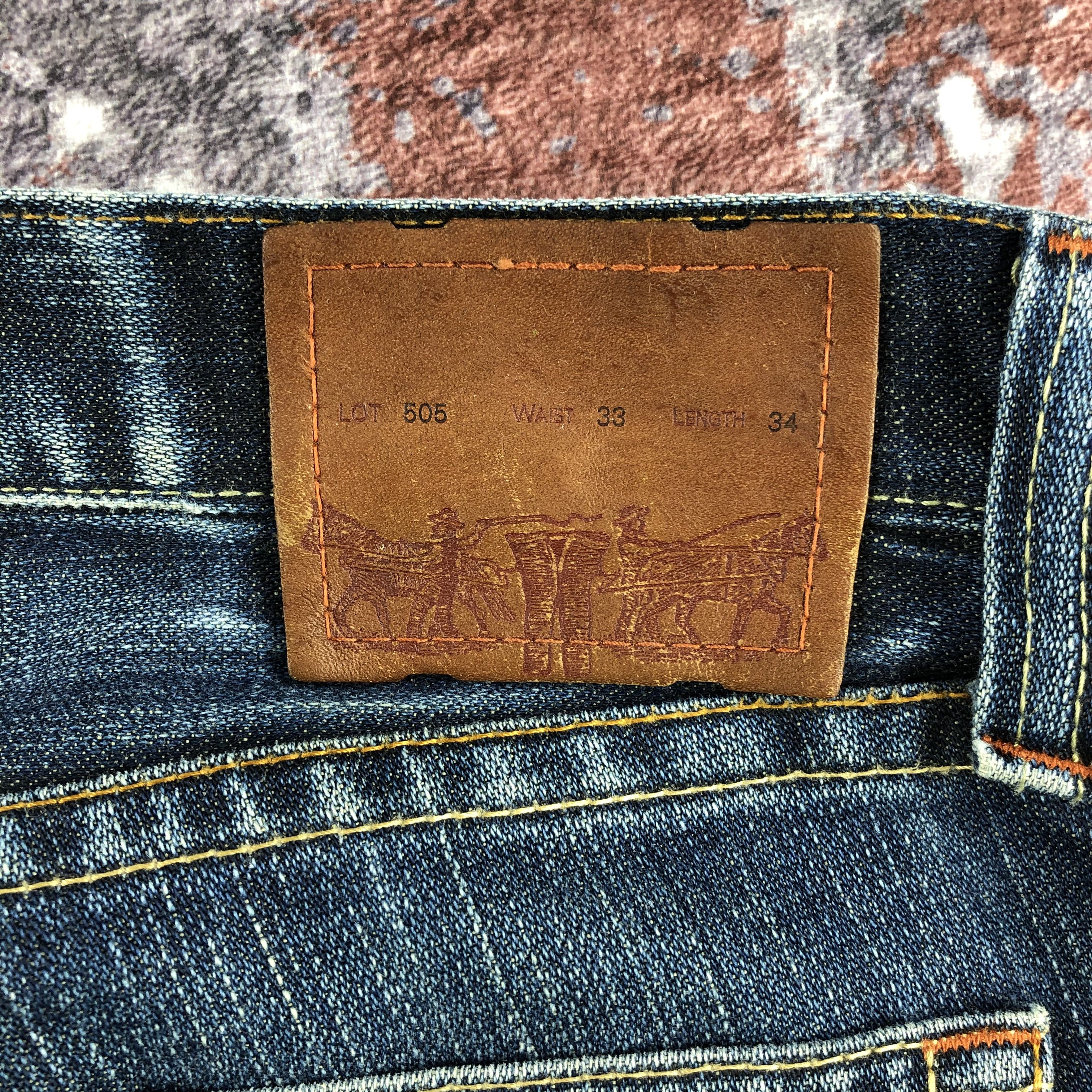 Levi's × Vintage Vintage Levis 505 Jeans-JM2116 Size US 34 / EU 50 - 5 Thumbnail