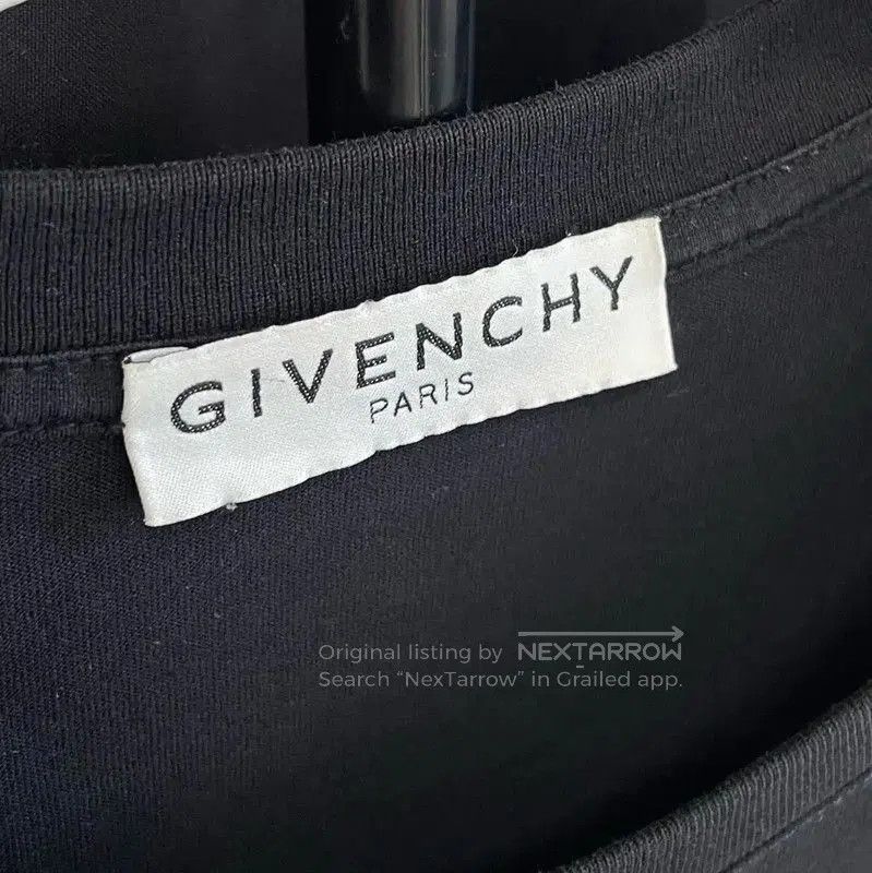 Givenchy Givenchy Black Cotton Women's T-Shirt . Size L / US 10 / IT 46 - 3 Thumbnail