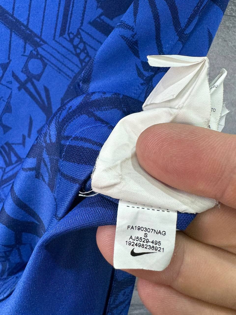 Nike Chelsea FC 2019/20 Match Home Soccer Jersey Football Shirt Size US S / EU 44-46 / 1 - 11 Thumbnail