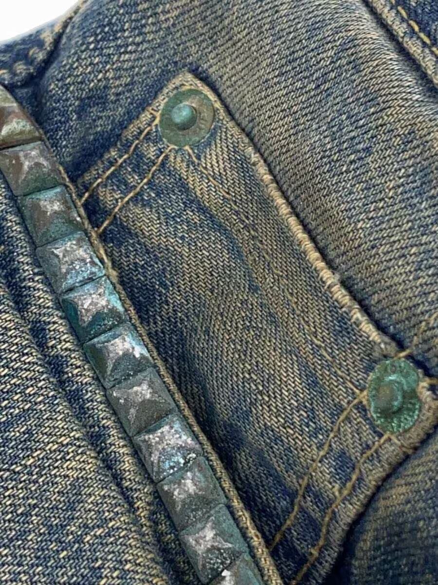 Hysteric Glamour Distressed Stitch Repair Denim Jeans Size US 33 - 4 Thumbnail