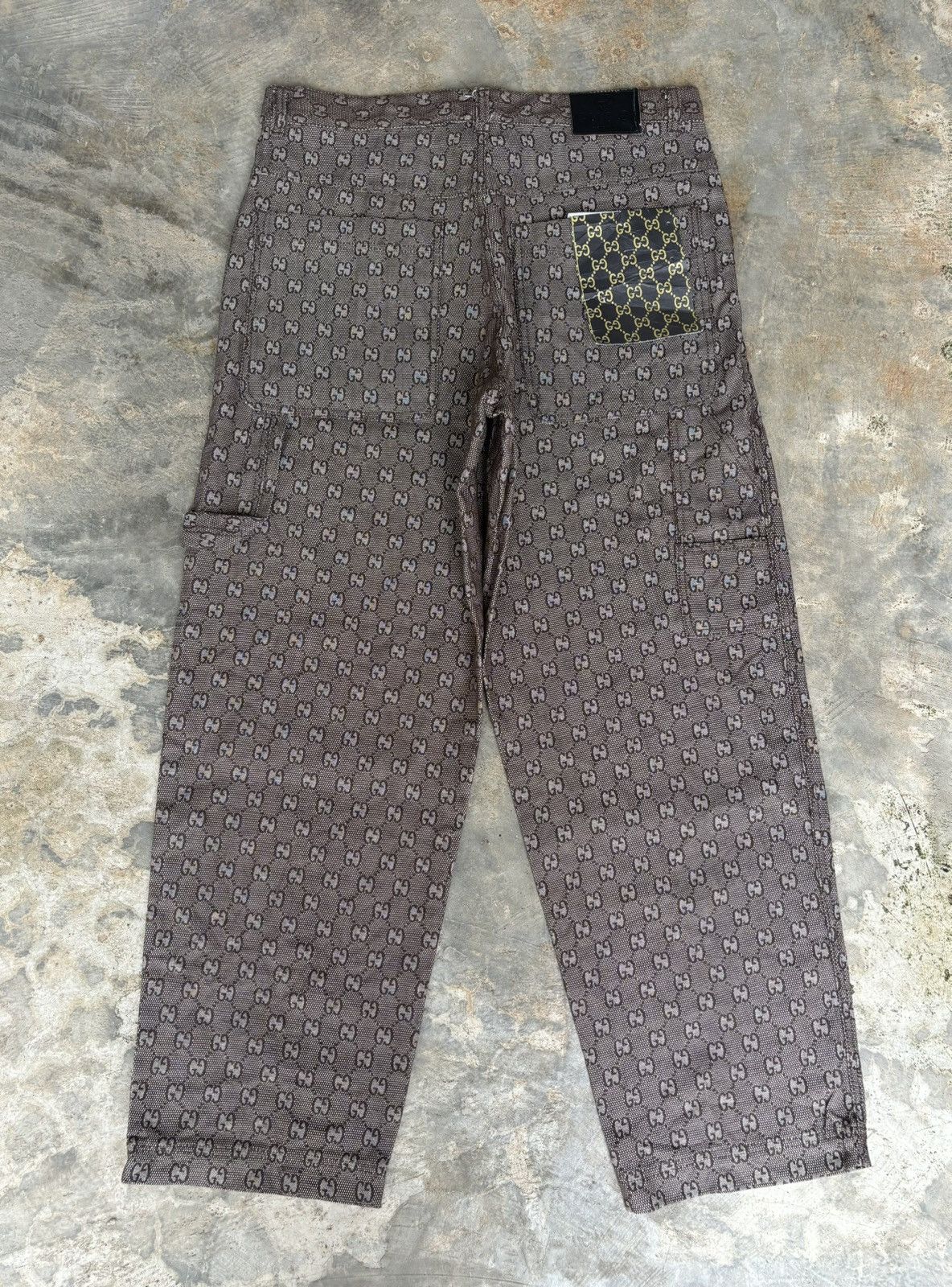 Vintage Gucci Monogram Carpenter Pants
