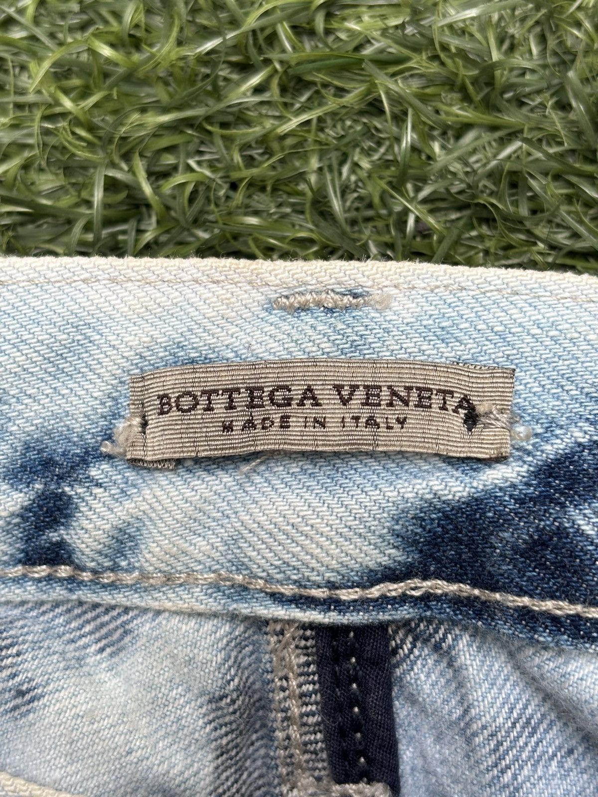 Bottega Veneta Bleached Effect Denim Jeans Size US 30 / EU 46 - 5 Thumbnail