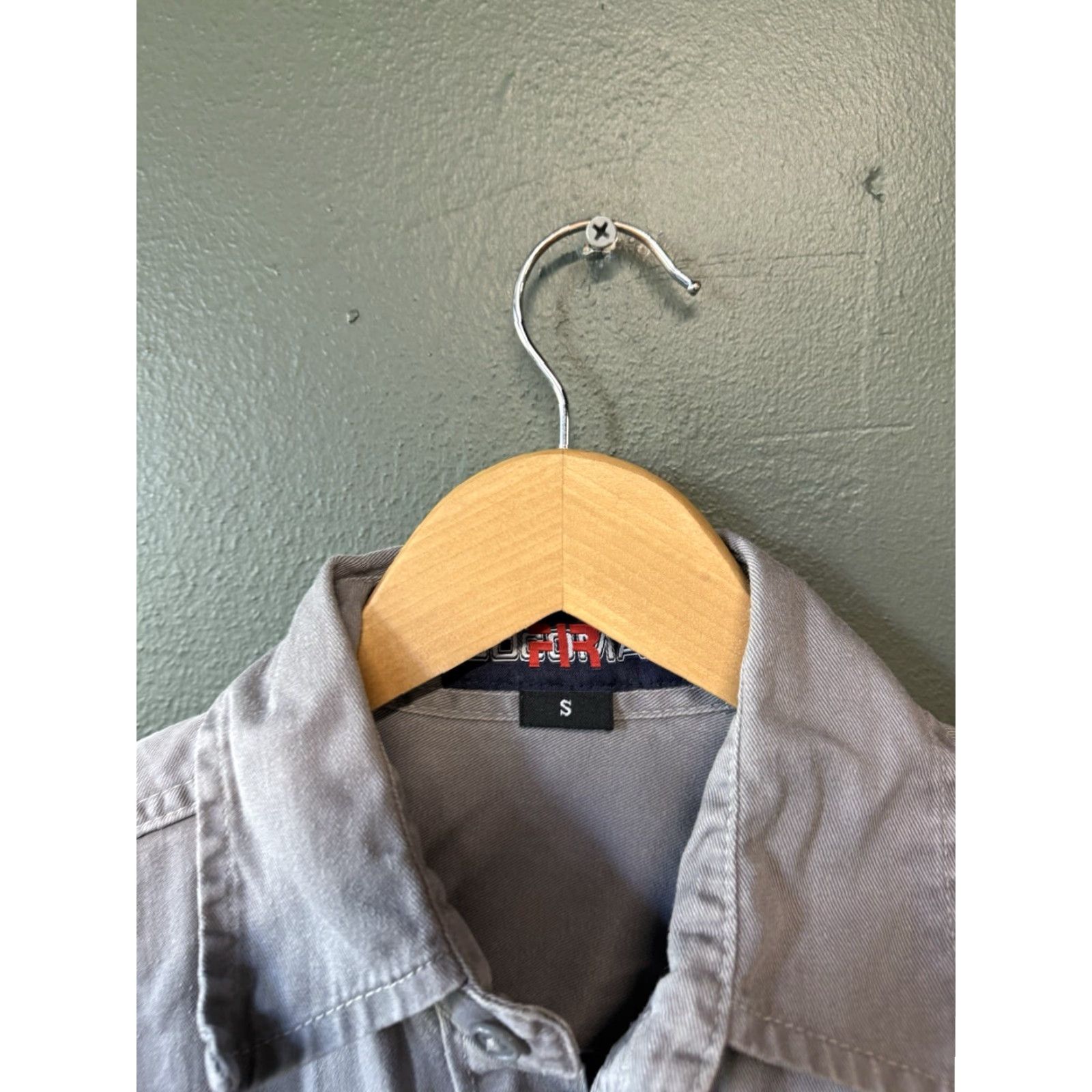 Vintage Bocomal Shirt Mens Gray Long Sleeve Button-Up Size S Size US S / EU 44-46 / 1 - 3 Thumbnail