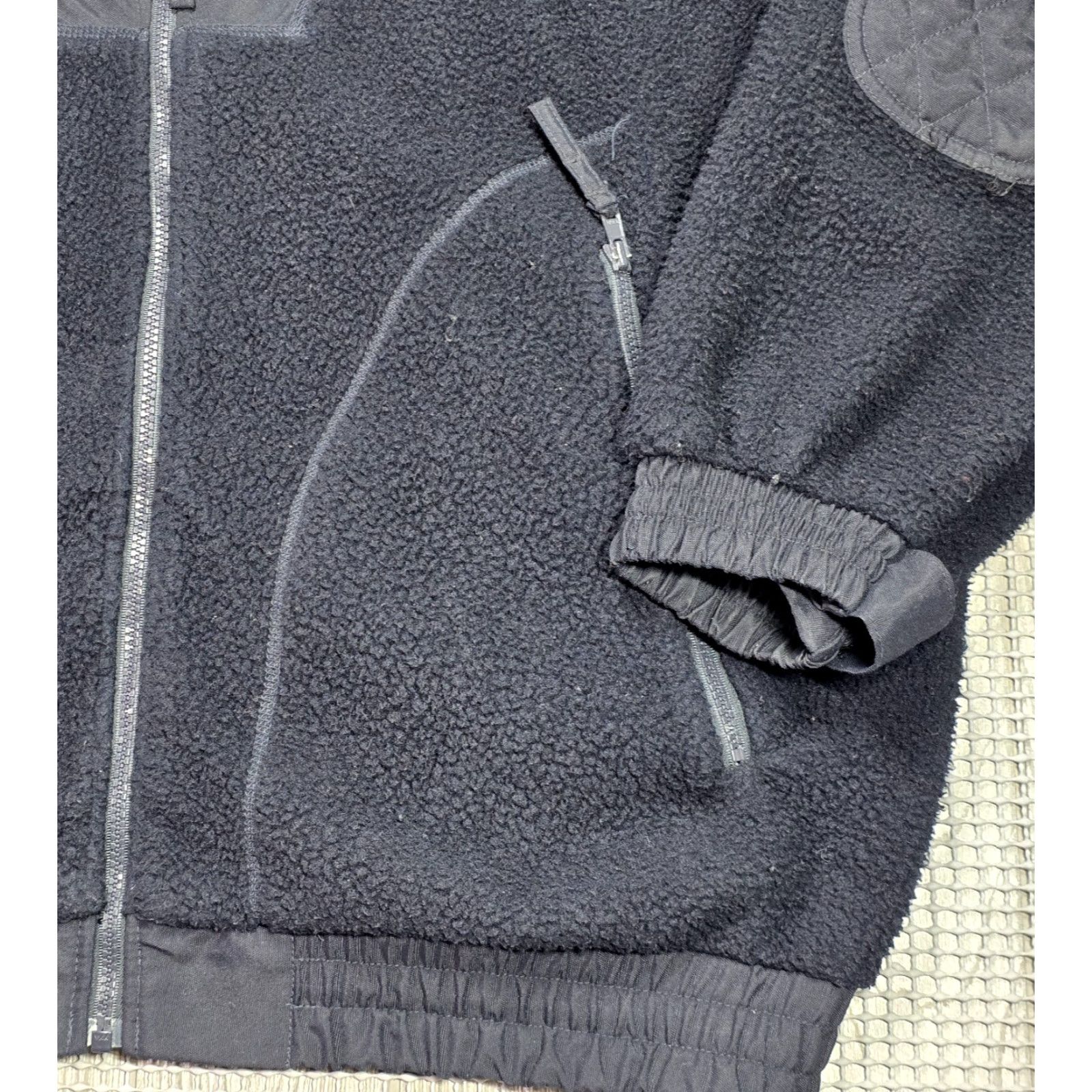 Orvis Orvis Men Fleece Jacket XL Blue Full Zip with Elbow Shoulder Patches Size US XL / EU 56 / 4 - 5 Thumbnail