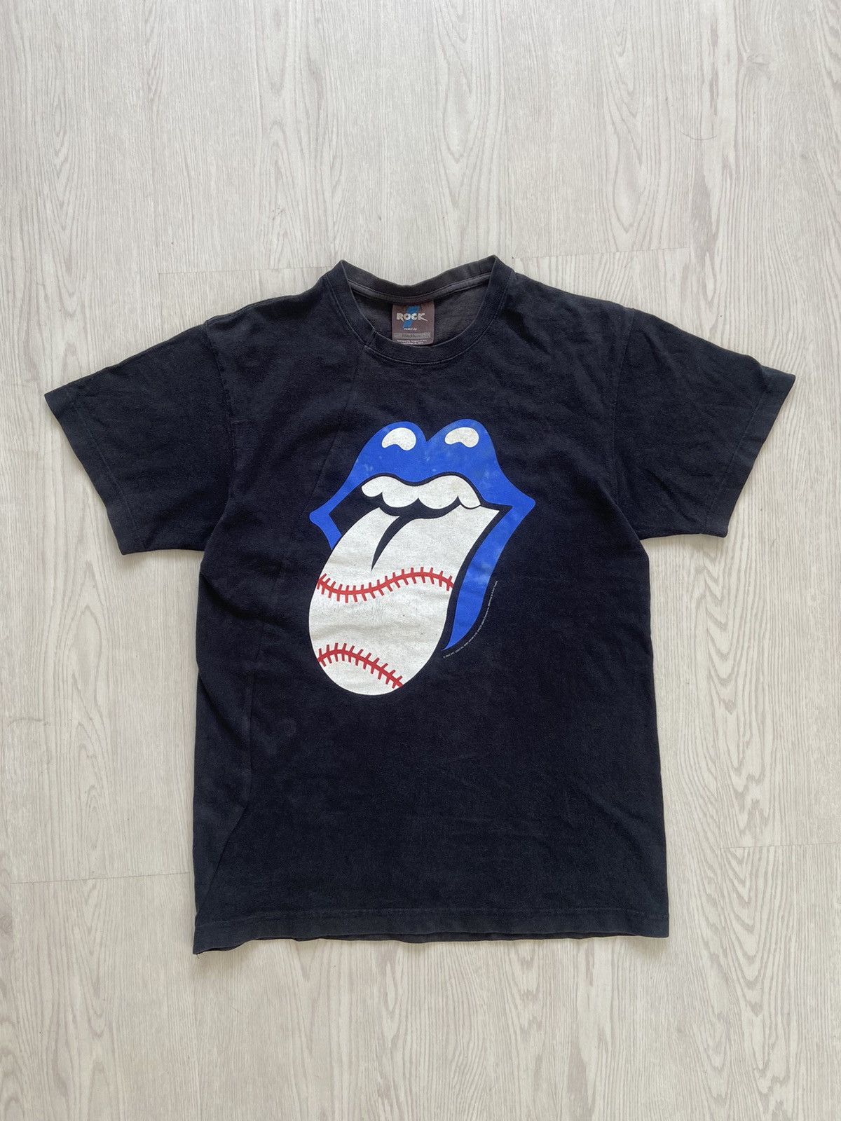 Band Tees Vintage Y2K Assymetrical Hybrid Rolling Stone Tshirt Size US M / EU 48-50 / 2 - 1 Thumbnail
