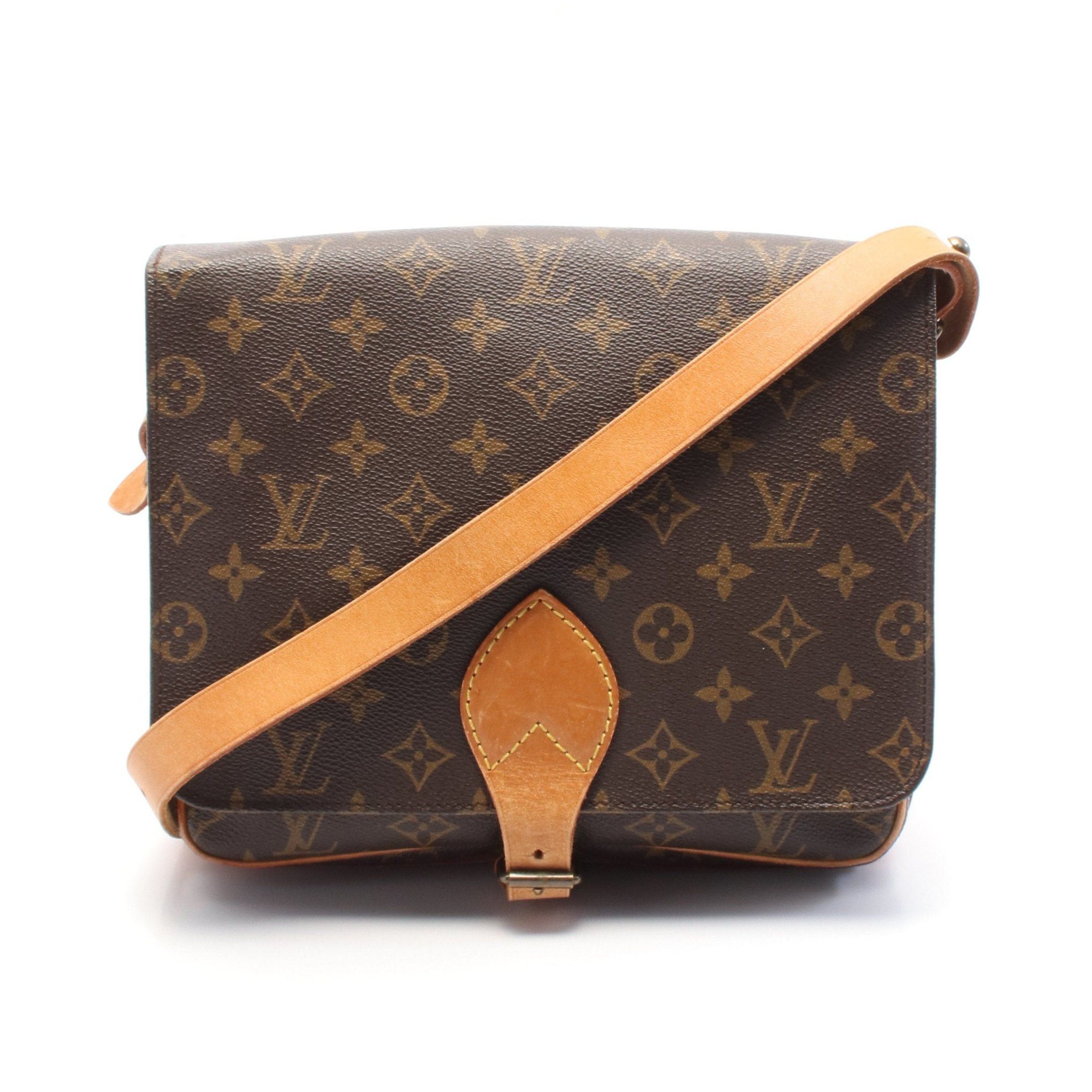 Louis Vuitton Louis Vuitton Cartesier Gm Monogram Shoulder Bag Leather Brown Size ONE SIZE - 1 Thumbnail