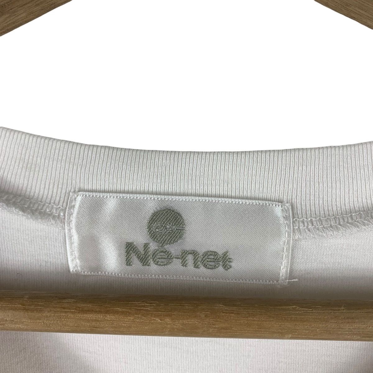 Issey Miyake × Japanese Brand × Ne-Net NE-NET By ISSEY MIYAKE ne net logo japanesebrand tee Size US XS / EU 42 / 0 - 3 Thumbnail