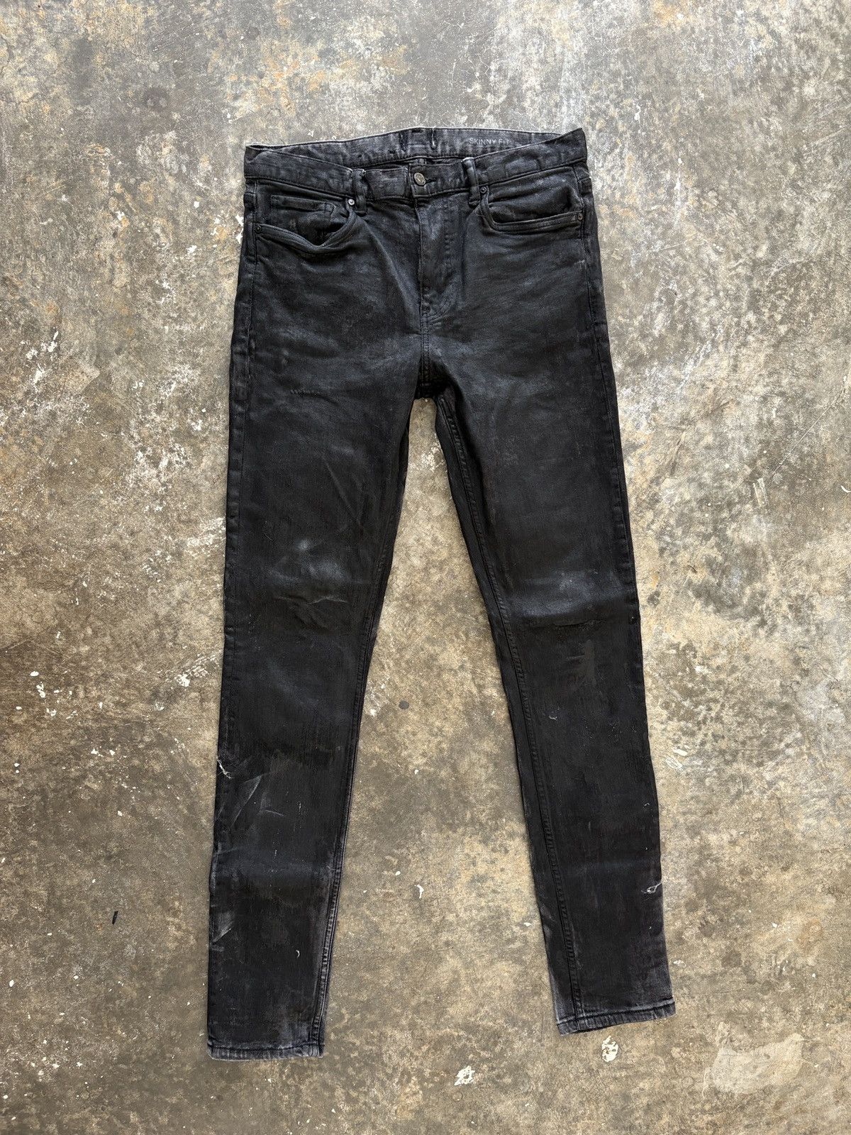 Other Sheikh Esther Heavy Waxed Jeans Size US 31 - 1 Thumbnail