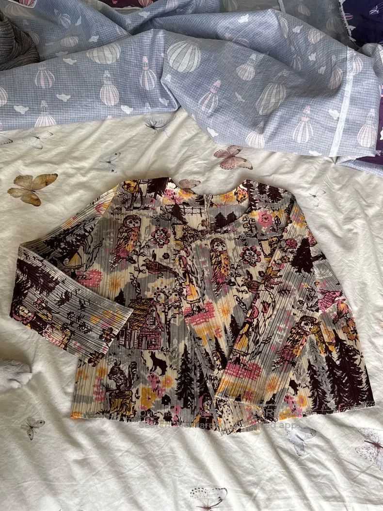 Issey Miyake Issey Miyake Cardigan Size L / US 10 / IT 46 - 2 Thumbnail