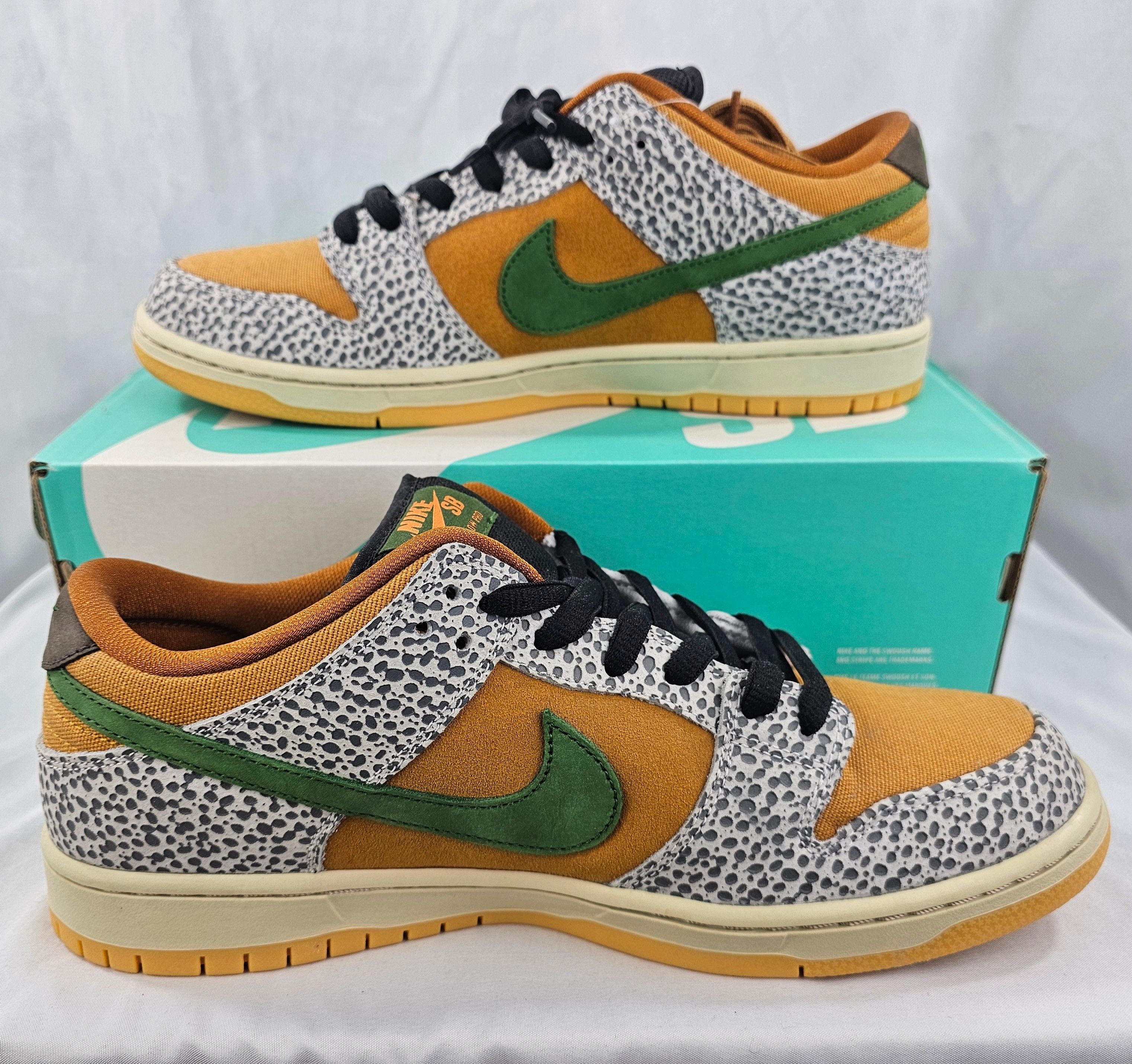 Nike Nike SB Dunk Low Safari Orange Cement Men's Size BRAND NEW Size US 11.5 / EU 44-45 - 3 Thumbnail