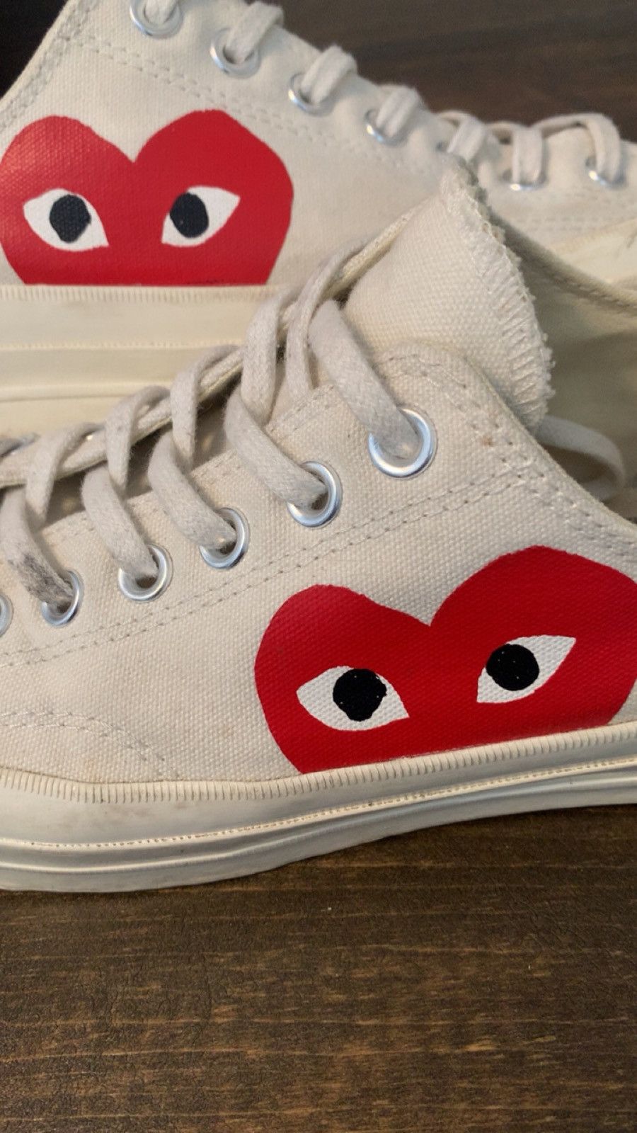 Comme des Garcons PLAY × Converse CDG Converse Size US 9 / EU 42 - 3 Thumbnail