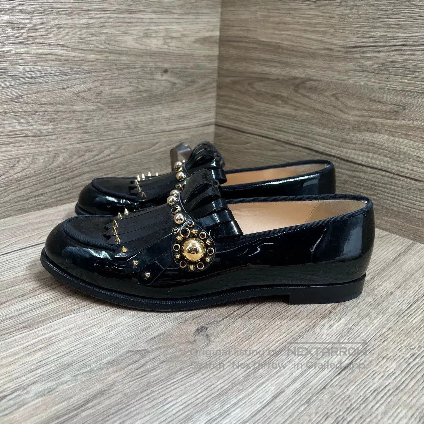 Christian Louboutin Christian Louboutin Tassel Red Sole Shoes. Size US 7.5 / IT 37.5 - 2 Thumbnail