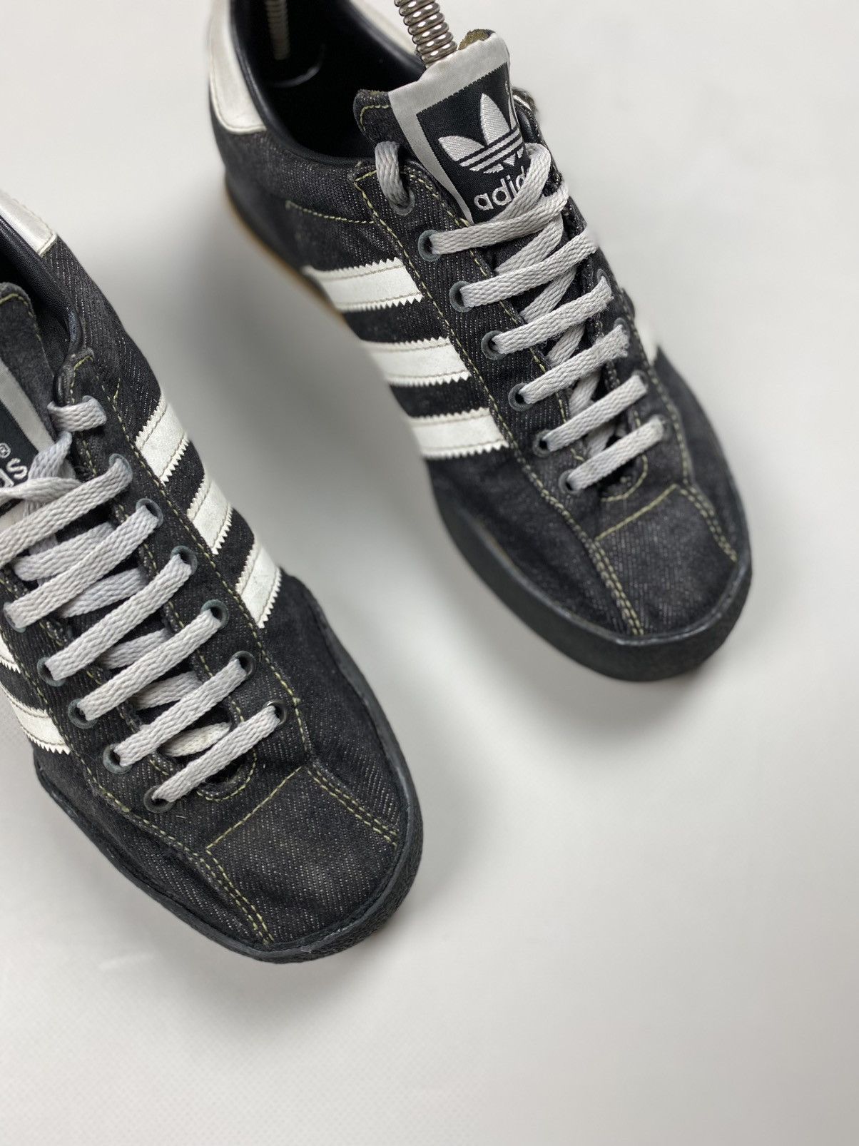 Adidas × Vintage Adidas Vintage Y2K Denim Low Top Sneakers Shoes Size US 5.5 Size US 5.5 / IT 35.5 - 6 Thumbnail