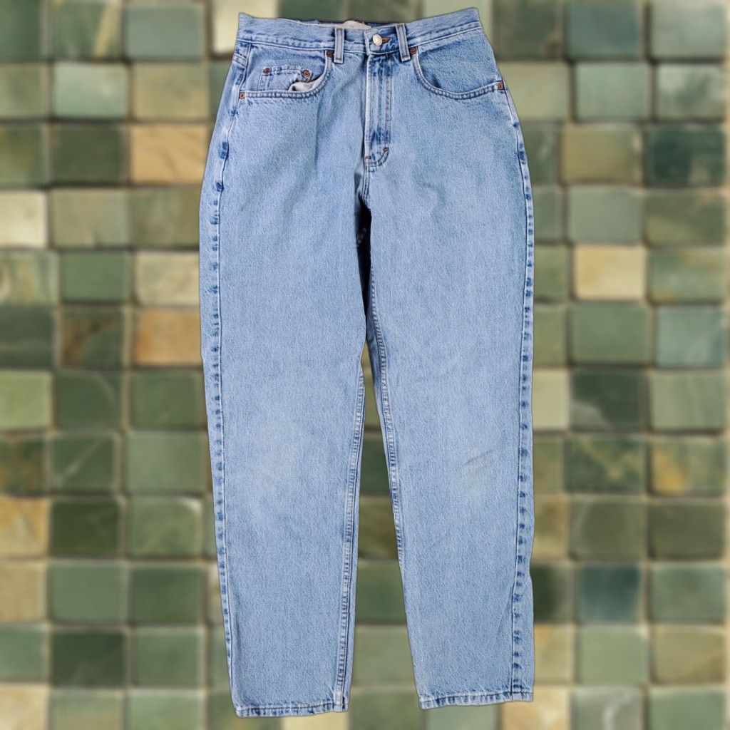 Gap VINTAGE GAP 90s Easy Fit Blue Jeans Distressed Zip Fly Mens 30 x 31 Actual 90s Denim, Loose, Regular Fit Mens Jeans Size US 30 / EU 46 - 1 Thumbnail