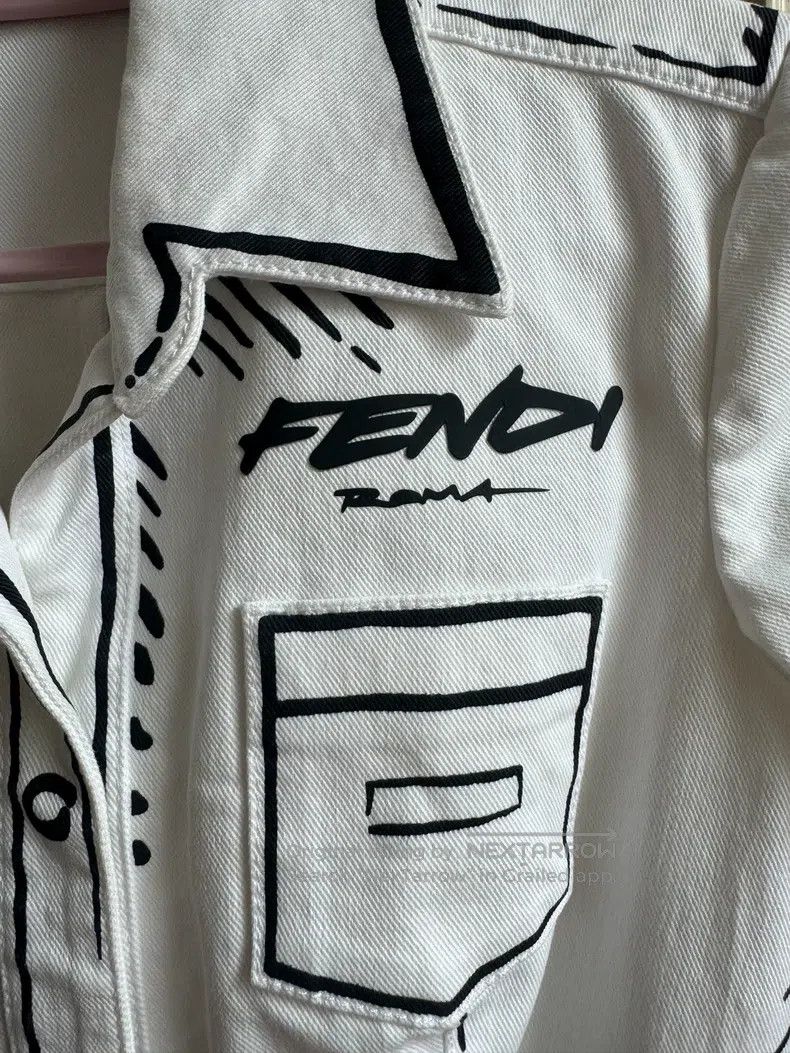 Fendi Fendi Dress California Comic Limited Edition Size XS / US 0-2 / IT 36-38 - 4 Thumbnail