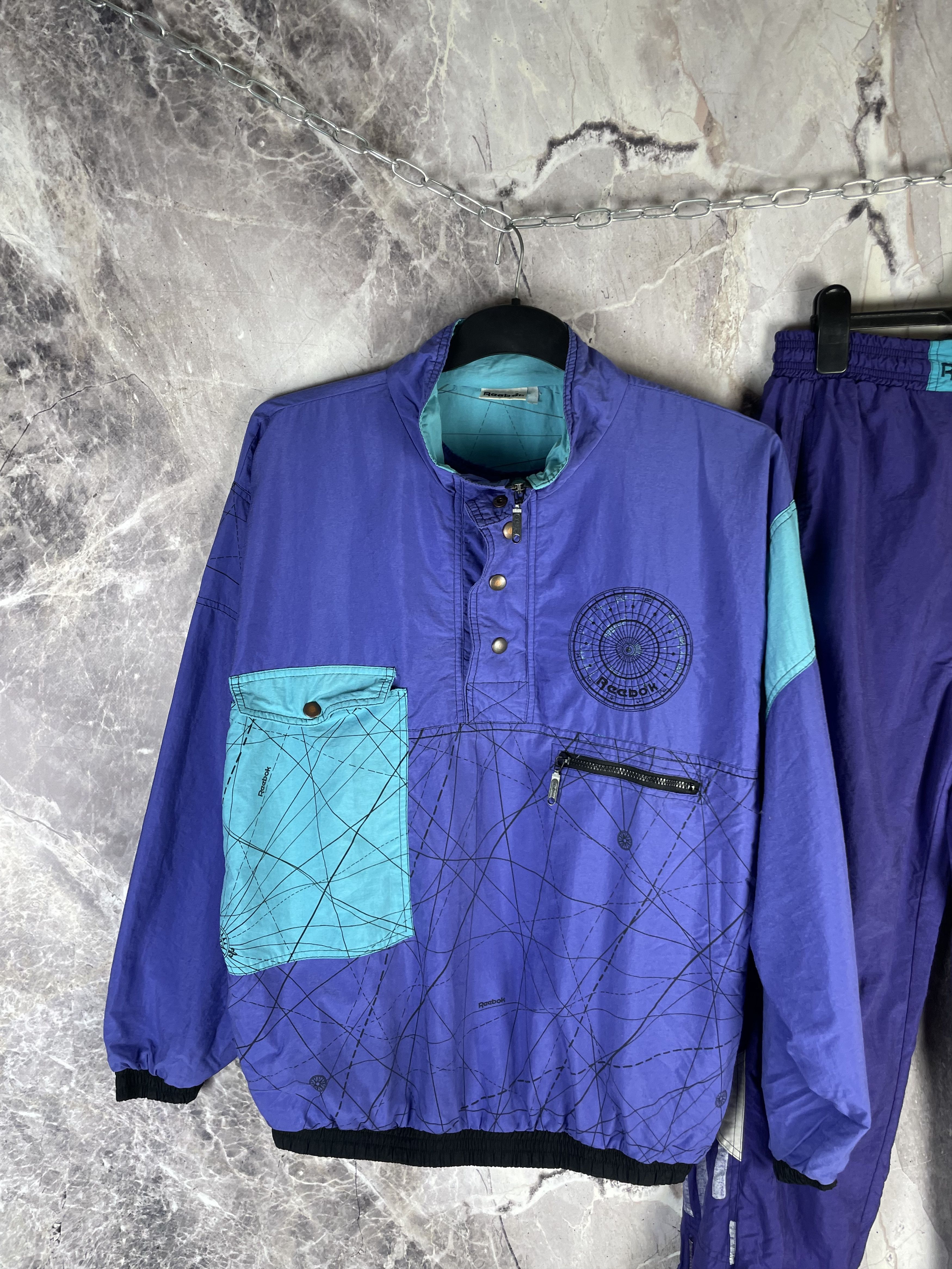 Reebok Vintage Reebok Sport Suit Jacket Size US L / EU 52-54 / 3 - 2 Thumbnail