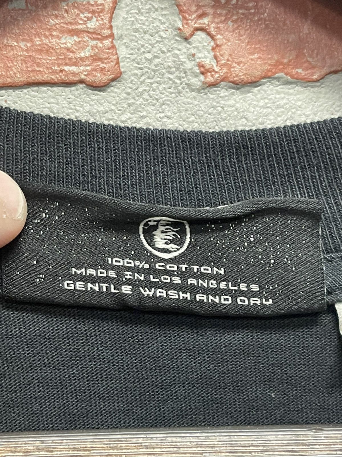 HELLSTAR Size L - Hellstar Glitter/Gel Print Tee Black Brand New Size US L / EU 52-54 / 3 - 7 Thumbnail