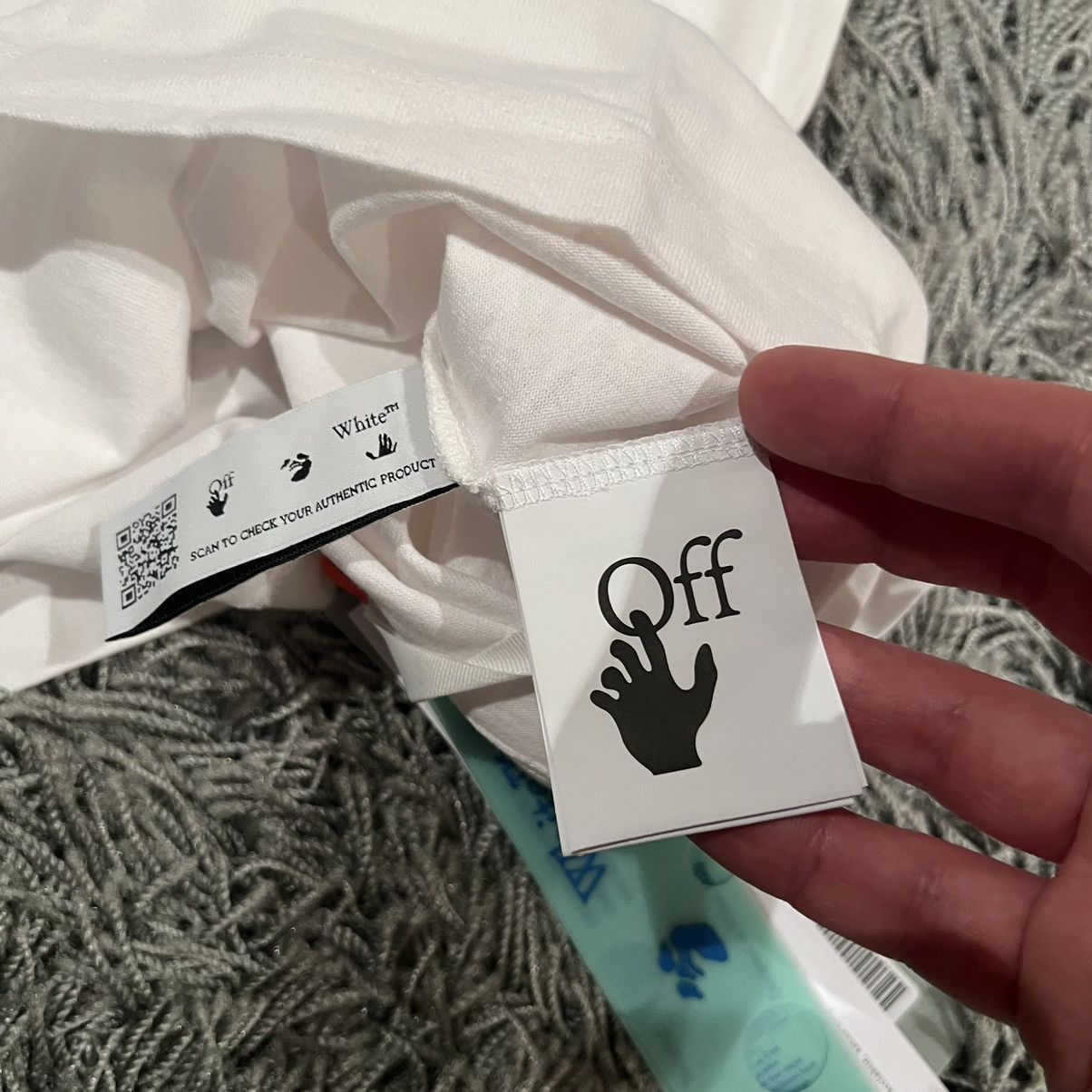 Off-White Off-White tee t-shirt XS bnwt white carravaggio mona Size US XS / EU 42 / 0 - 14 Thumbnail