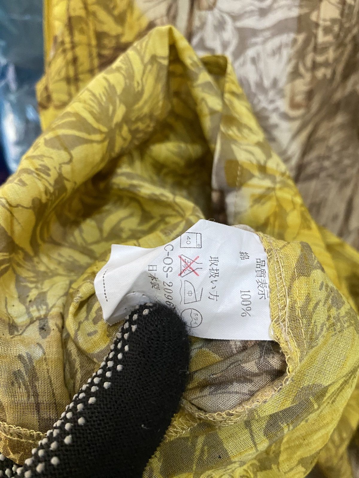 Japanese Brand Vintage Japanese K. VILLEGE Floral Patchwork Cotton Shirt Size M / US 6-8 / IT 42-44 - 9 Thumbnail