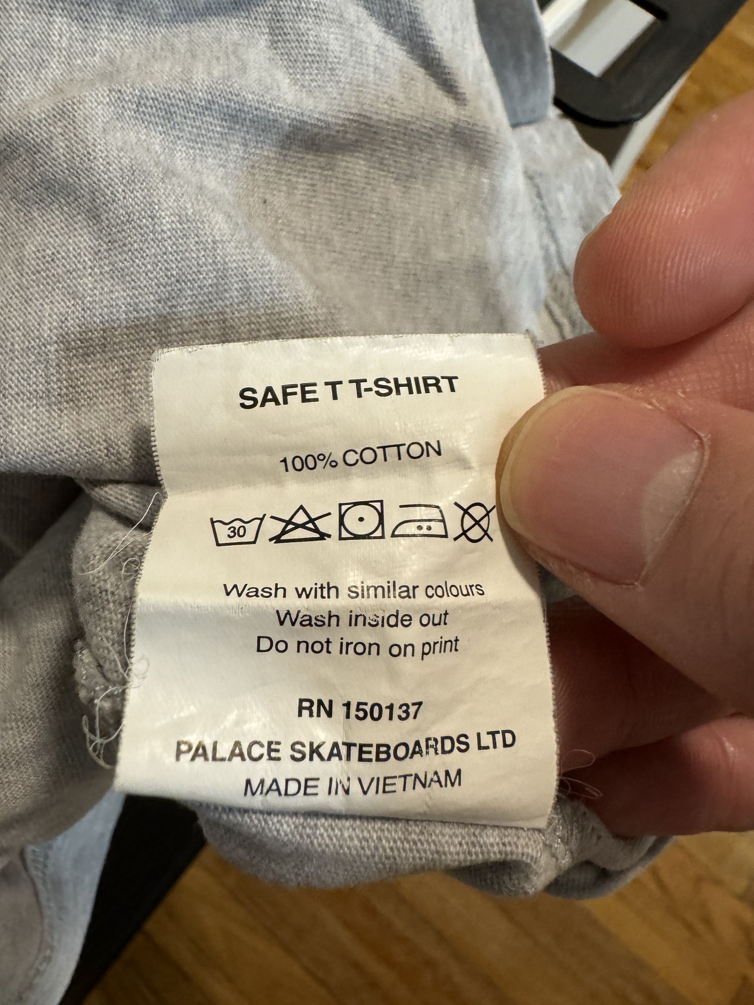 Palace Palace SAFE! Shirt Size US XL / EU 56 / 4 - 6 Thumbnail