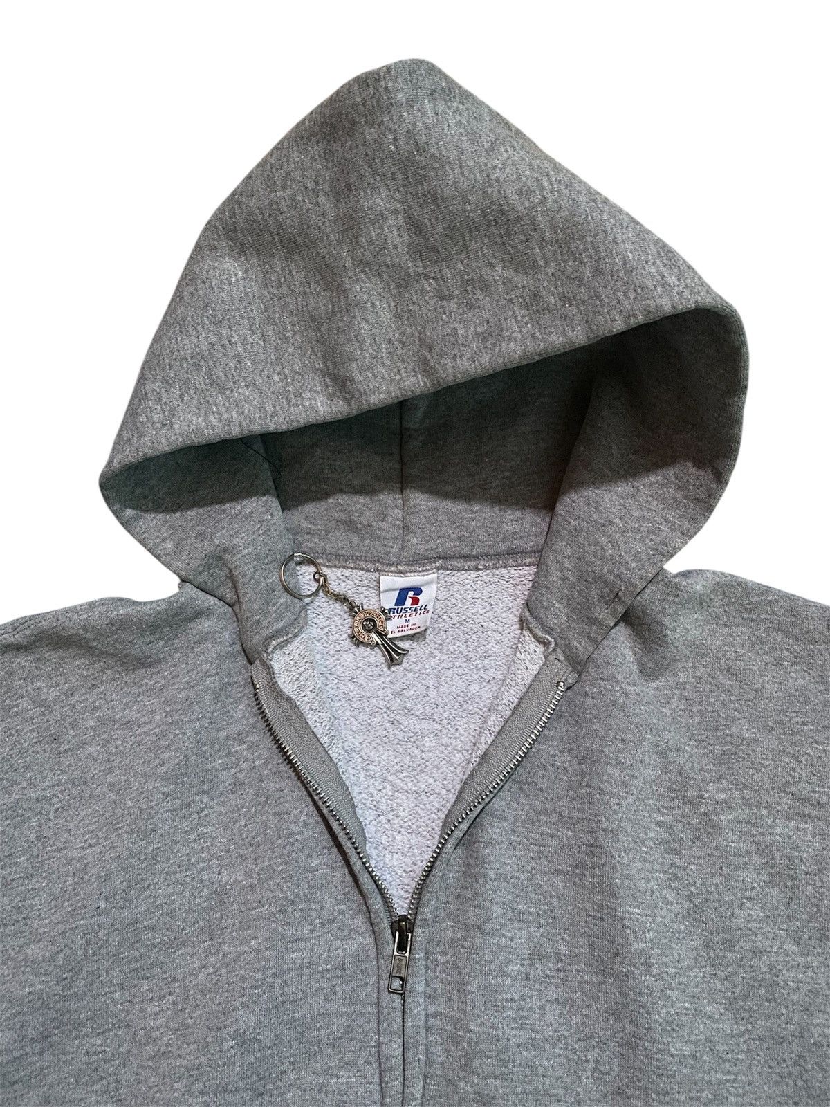 Russell Athletic 90’s blank hoodie russell athletic grey Size US M / EU 48-50 / 2 - 2 Thumbnail