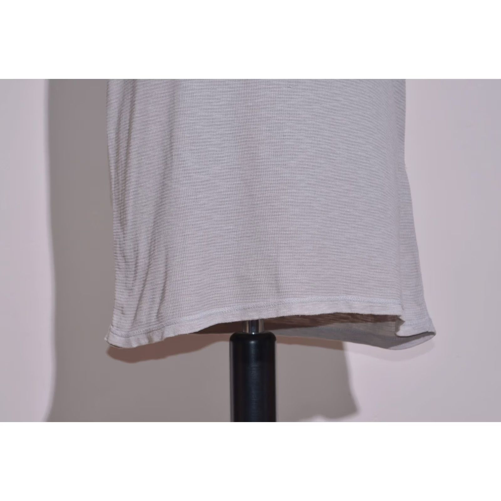 Allsaints AllSaints Gray Waffle Knit T Shirt Crew Neck Short Sleeve Mens M Shirt Logo Minimal Grey Crew Neck T-Shirt Mens M Size US M / EU 48-50 / 2 - 3 Thumbnail