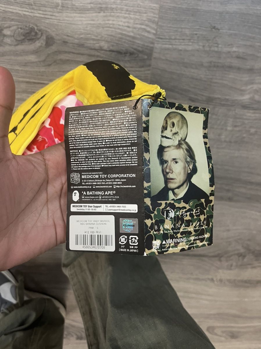 Bape Andy Warhol x Bape pillow Size ONE SIZE - 5 Thumbnail