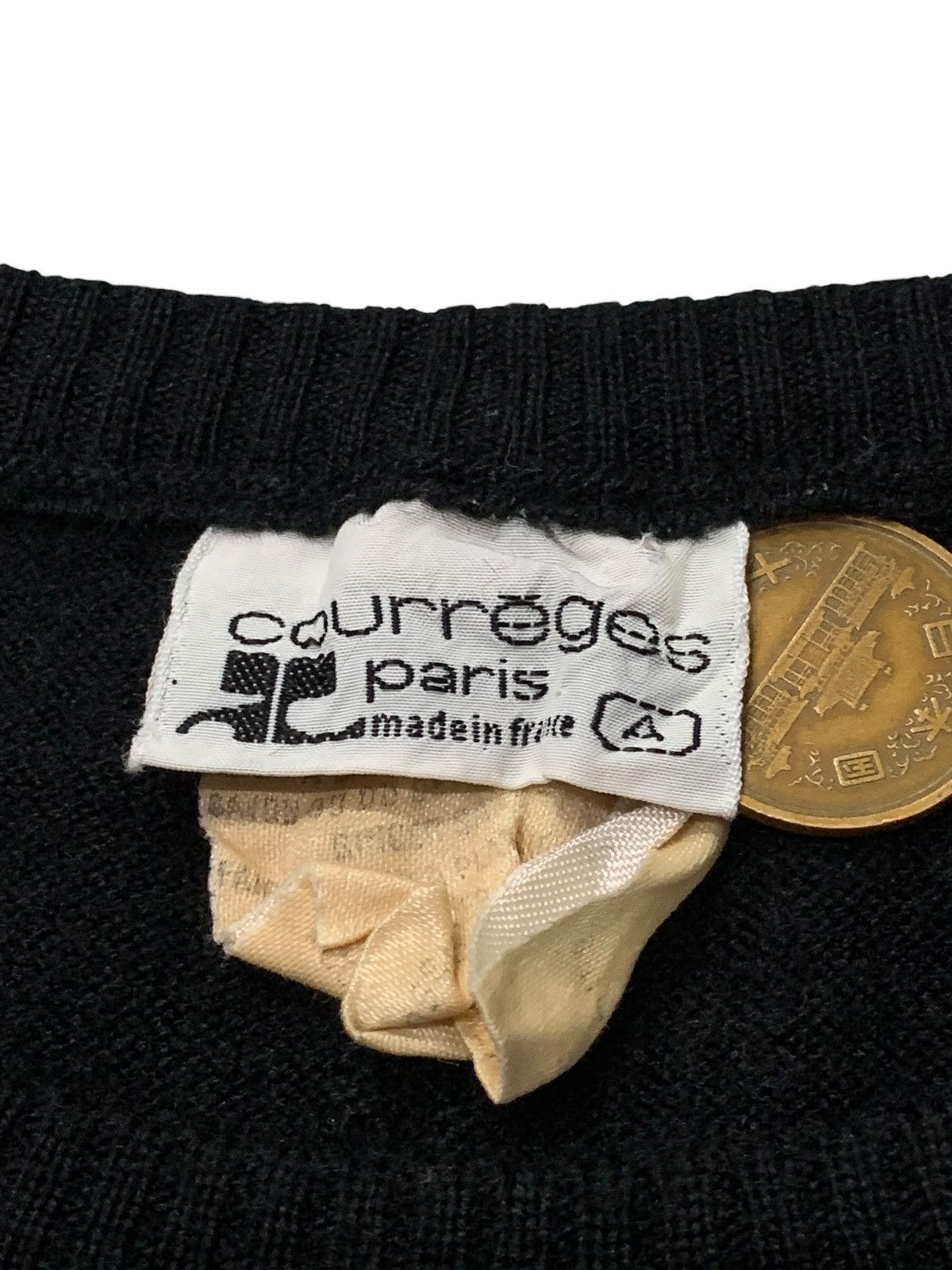 Courreges Vintage Courreges Longsleeve Size M / US 6-8 / IT 42-44 - 6 Thumbnail