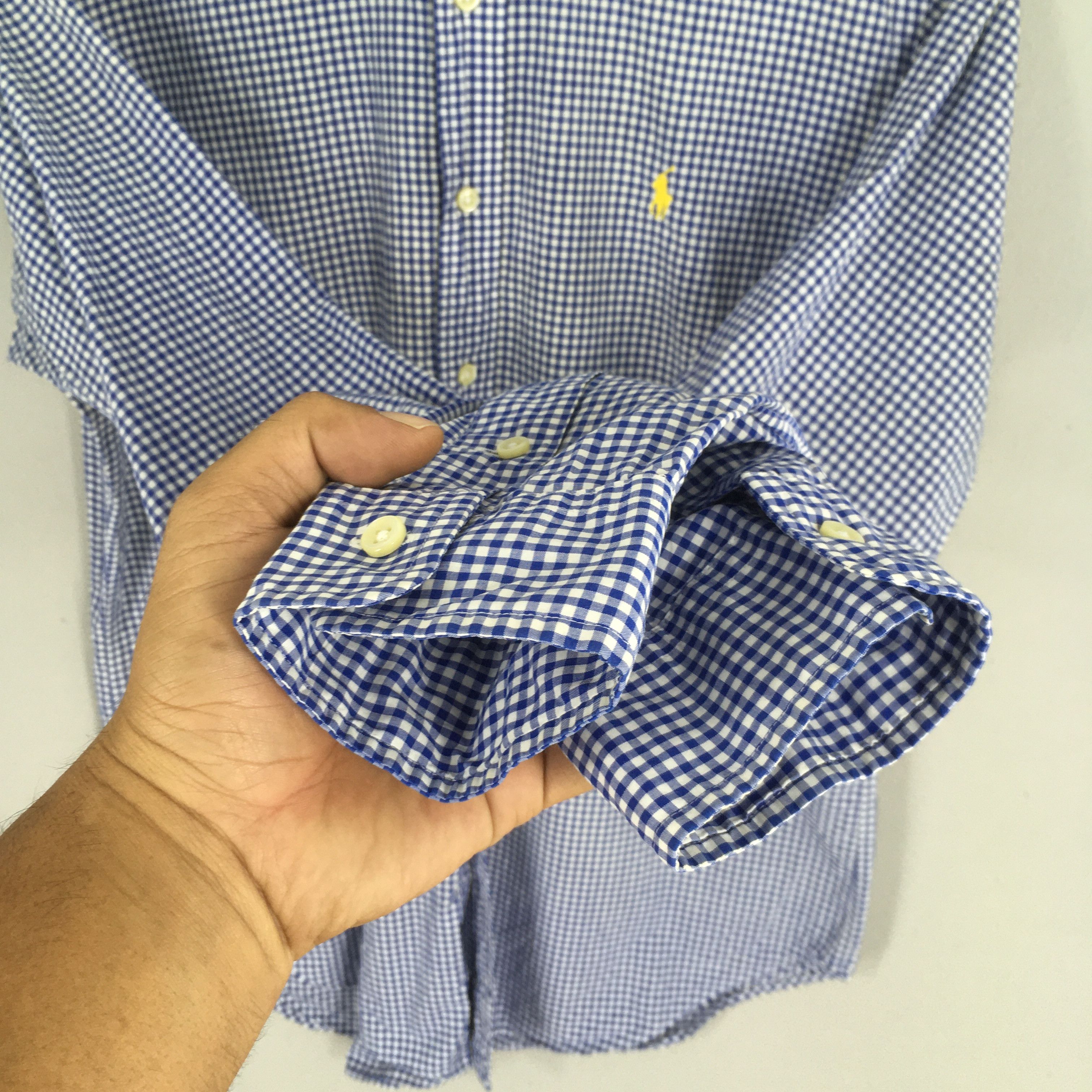 Polo Ralph Lauren Vintage Polo Ralph Lauren Checkered Shirt Medium Size US M / EU 48-50 / 2 - 4 Thumbnail