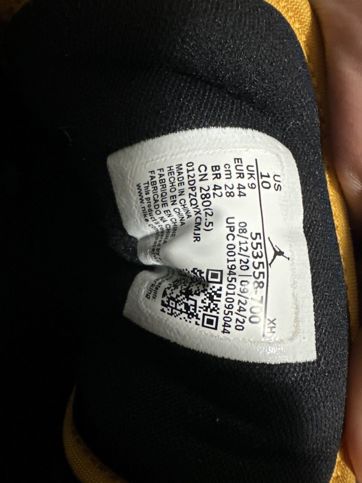 Jordan Brand Jordan 1 Low “university Gold/Black” Size US 10 / EU 43 - 9 Thumbnail