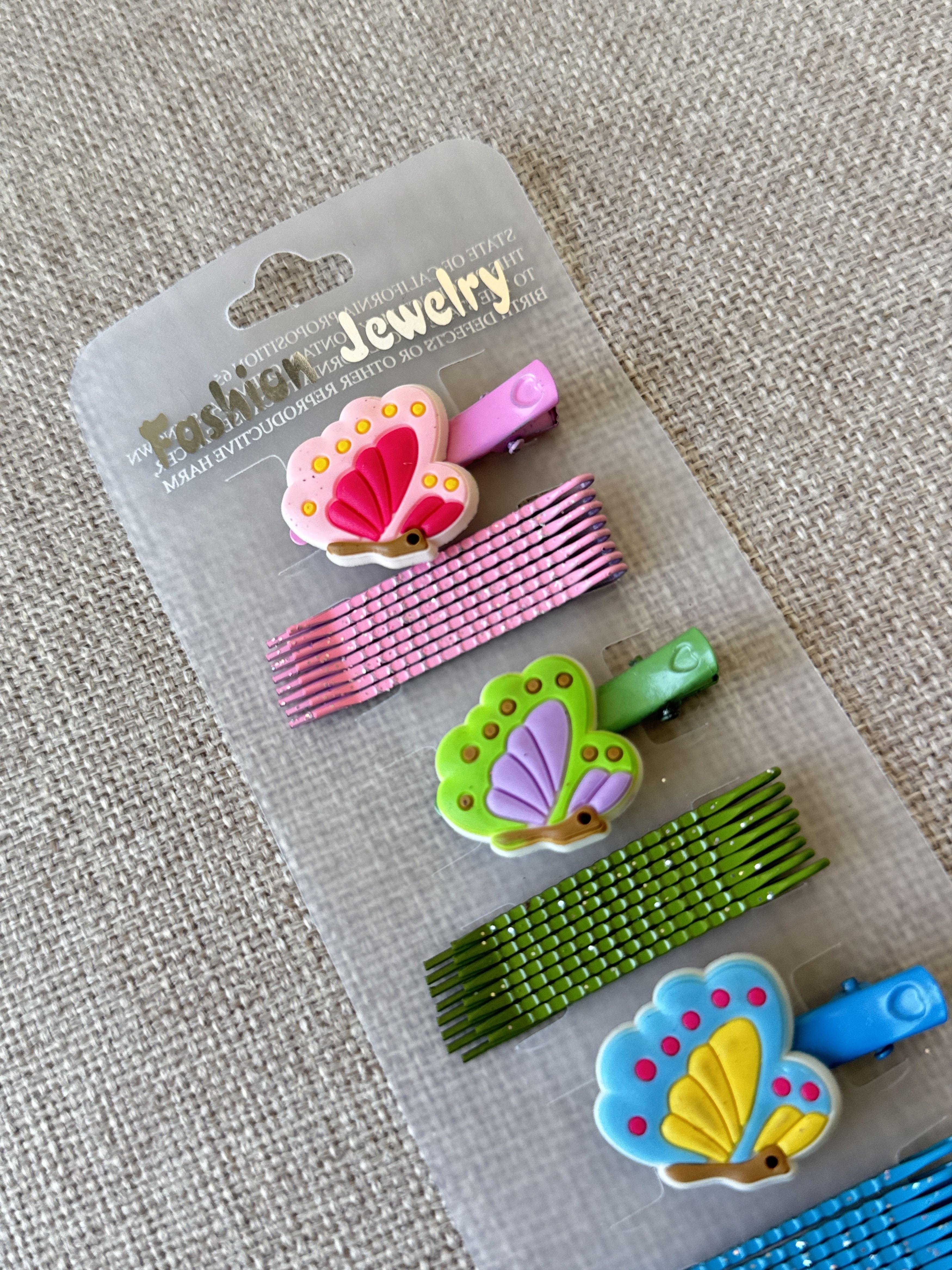 Other Colorful Y2K Butterfly Hair Clip Bundle Size ONE SIZE - 3 Thumbnail