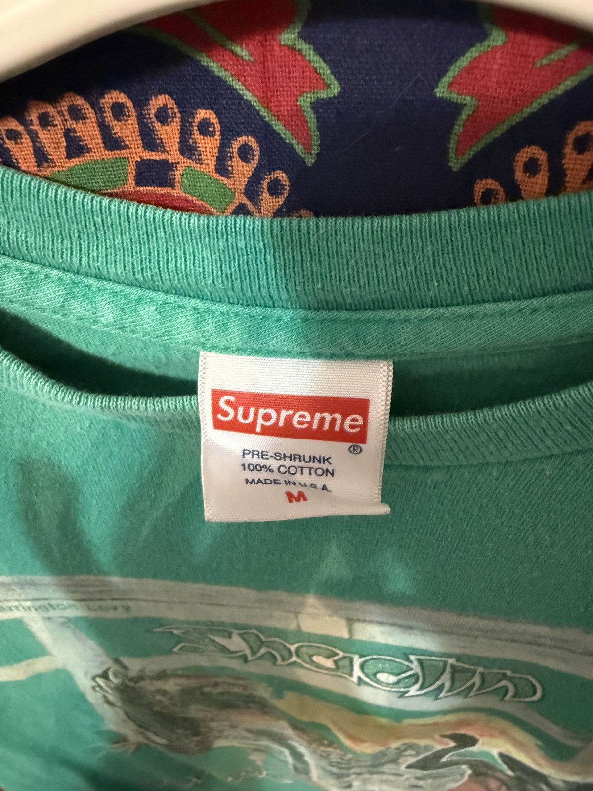 Supreme Supreme Shaolin Temple tee Size US M / EU 48-50 / 2 - 2 Thumbnail