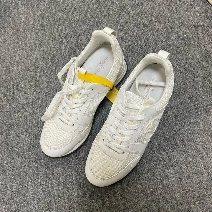 Other Louis Vuitton White Logo Lace-Up Sneakers -2508 Size US 5.5 / EU 38 - 1 Thumbnail
