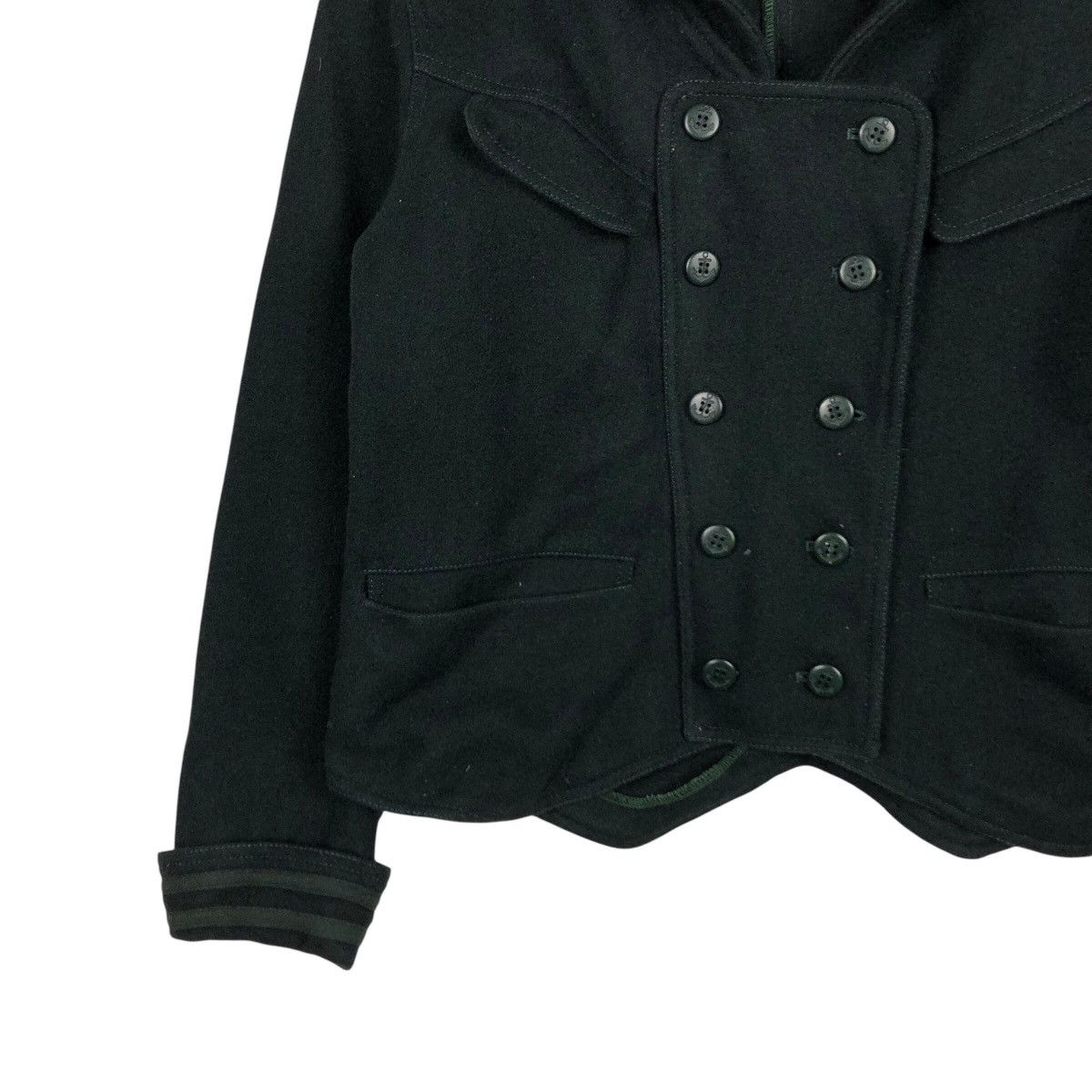 Japanese Brand 📌Vintage Cropped Jacket University Of Milk Size US M / EU 48-50 / 2 - 5 Thumbnail