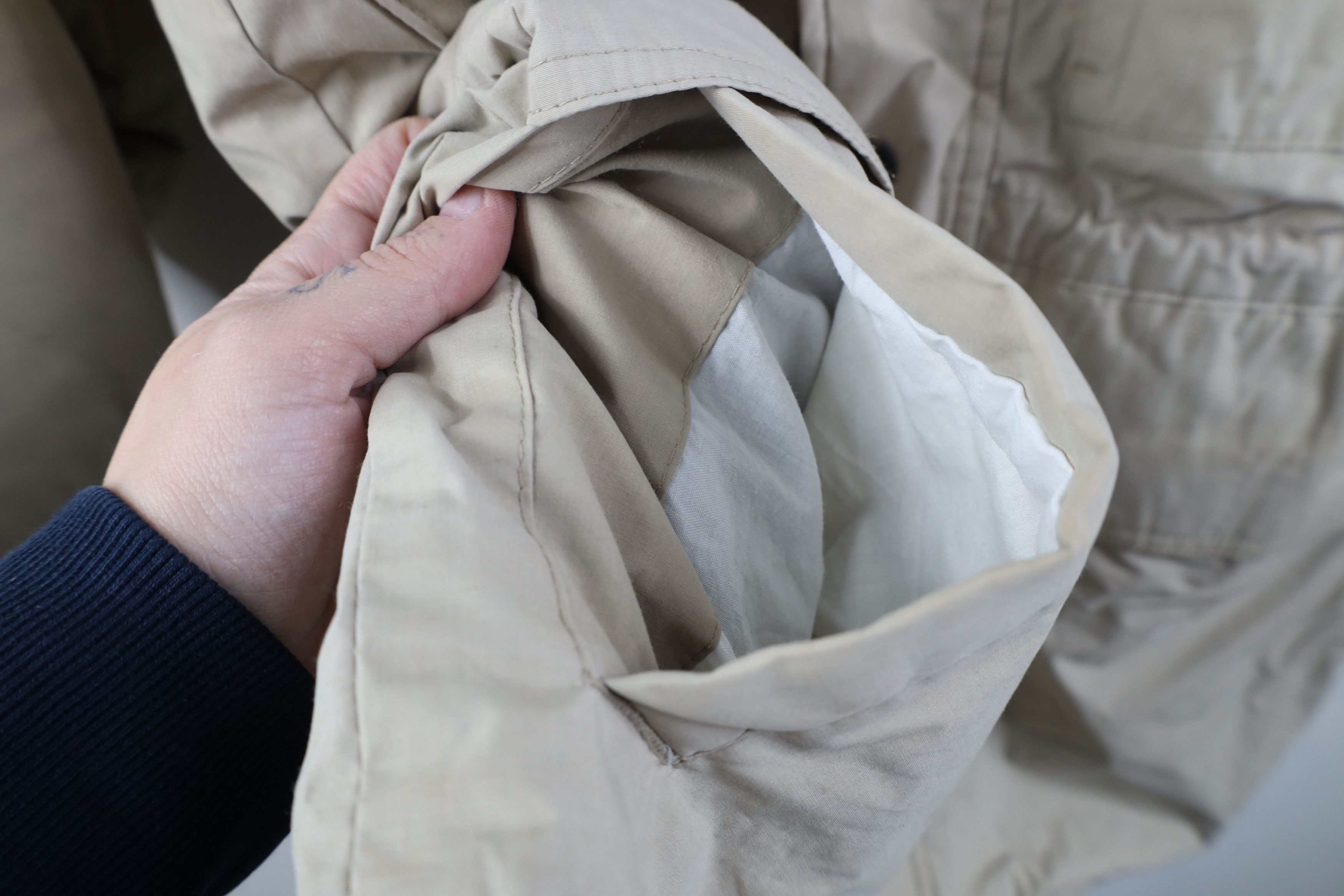 Vintage Vintage 90s Streetwear 2 In 1 Puffer Parka Jacket Beige Size US M / EU 48-50 / 2 - 6 Thumbnail