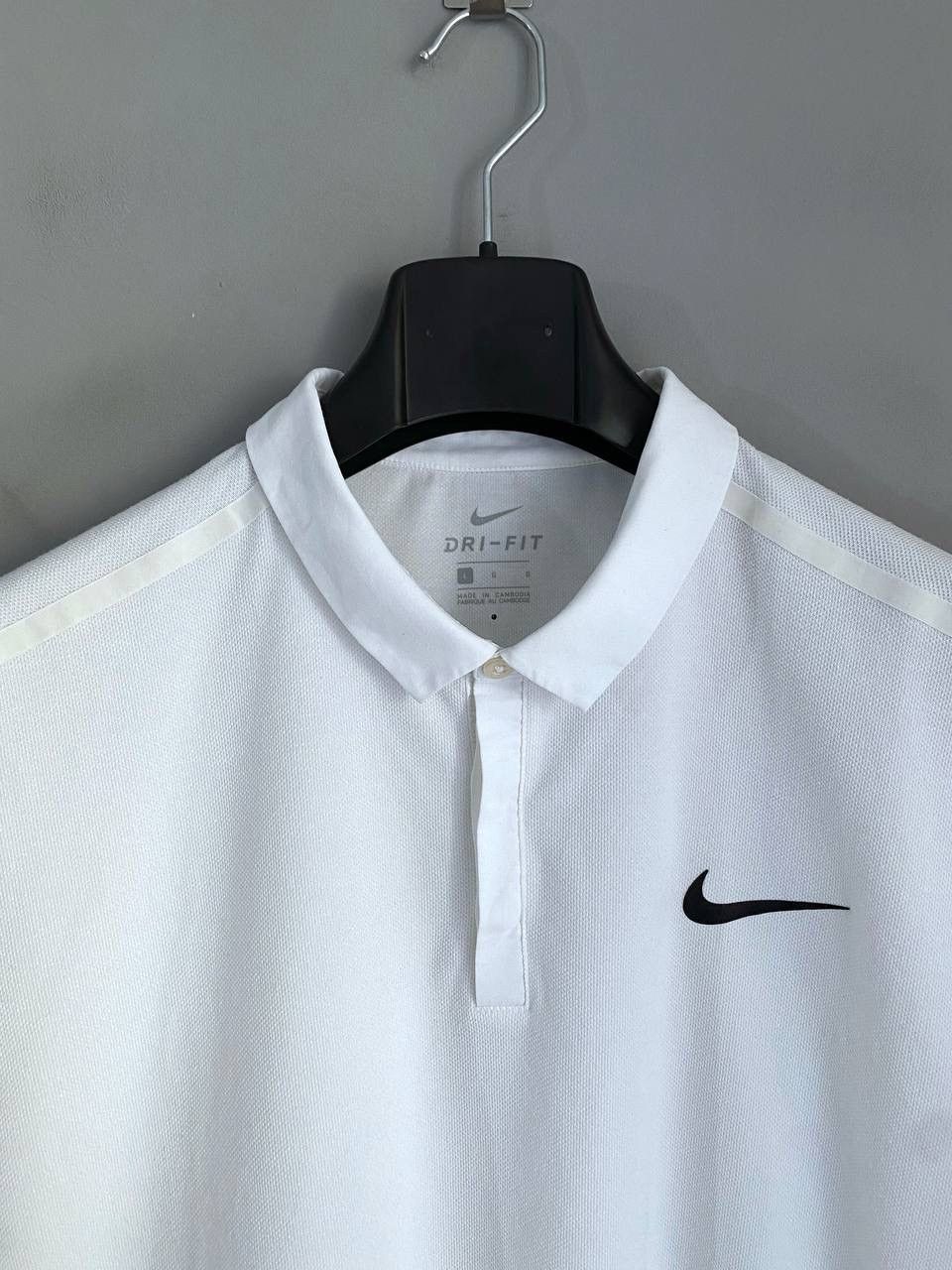 Nike Nike RF Roger Federer Men's White Tennis Polo Shirt, Size L Size US L / EU 52-54 / 3 - 10 Thumbnail