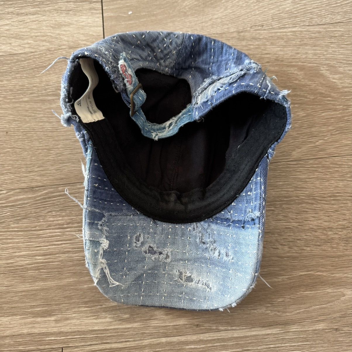 Other Bleeding Indigo Chore Boro Hat 1/1 Size ONE SIZE - 5 Thumbnail