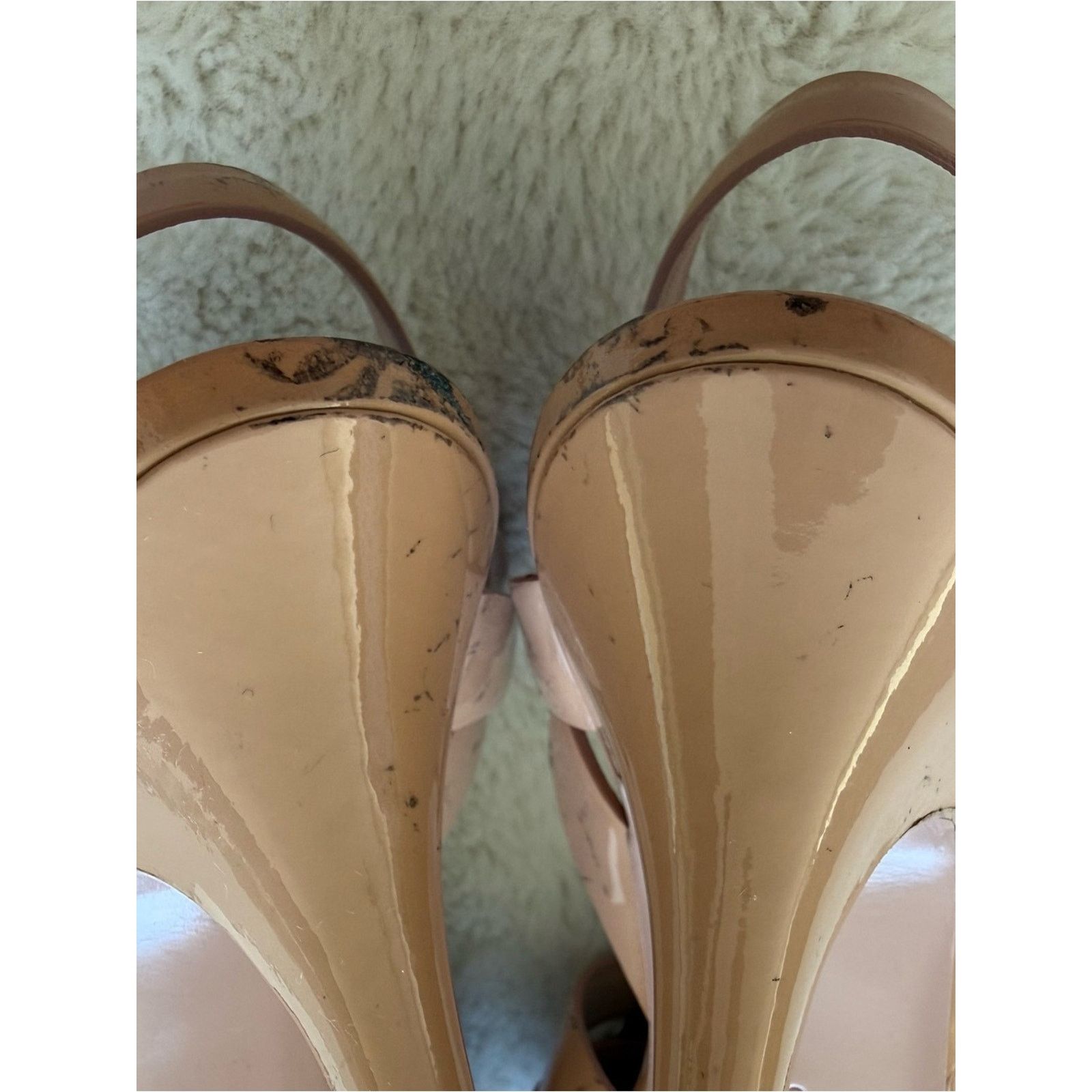 Yves Saint Laurent Yves Saint Laurent tribute nude sandals size 38EU Size US 8 / IT 38 - 10 Thumbnail