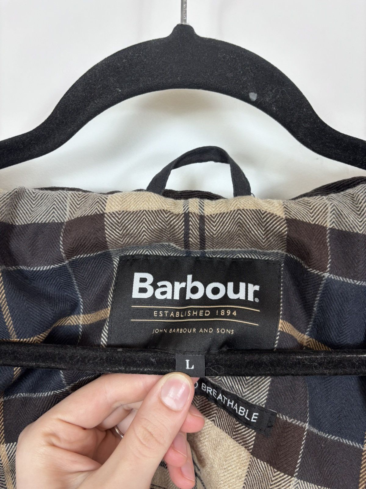 Barbour Barbour Men’s Waterproof Shoveler Quilted Jacket Navy Coat Size US L / EU 52-54 / 3 - 13 Thumbnail