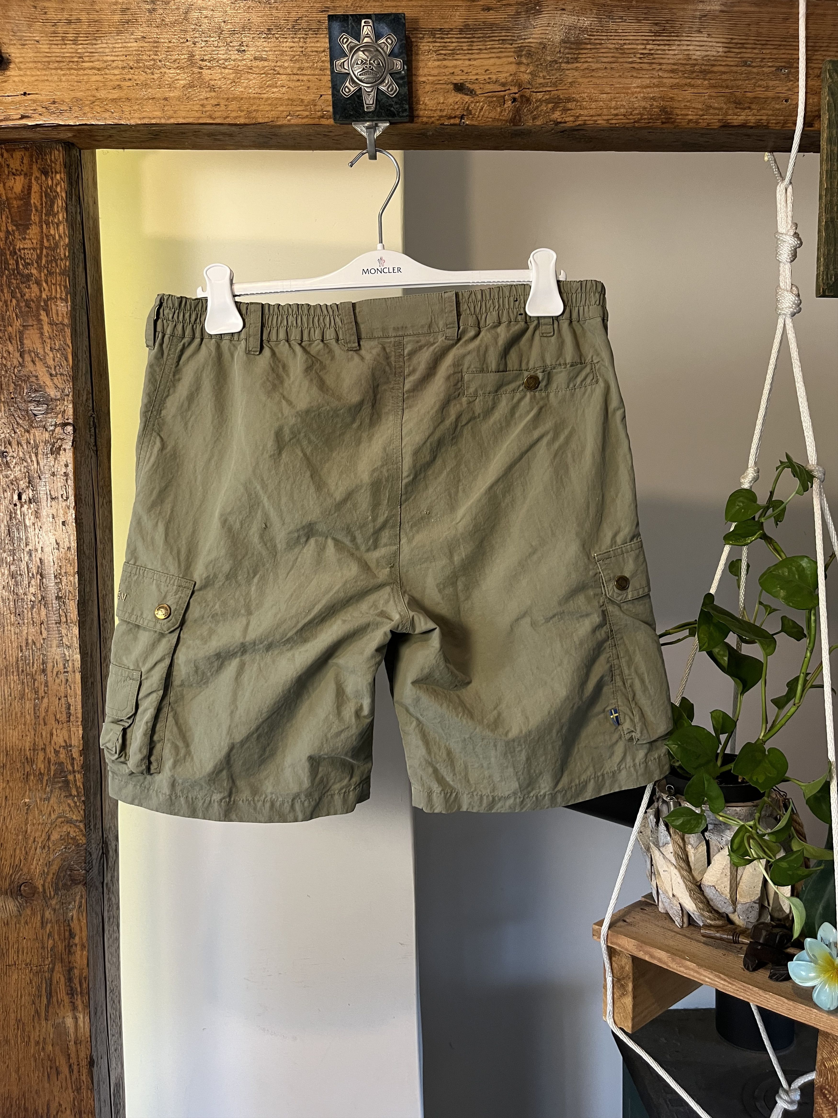 Fjallraven Vintage 90s Fjallraven Cargo Khaki Pants Size US 32 / EU 48 - 2 Thumbnail